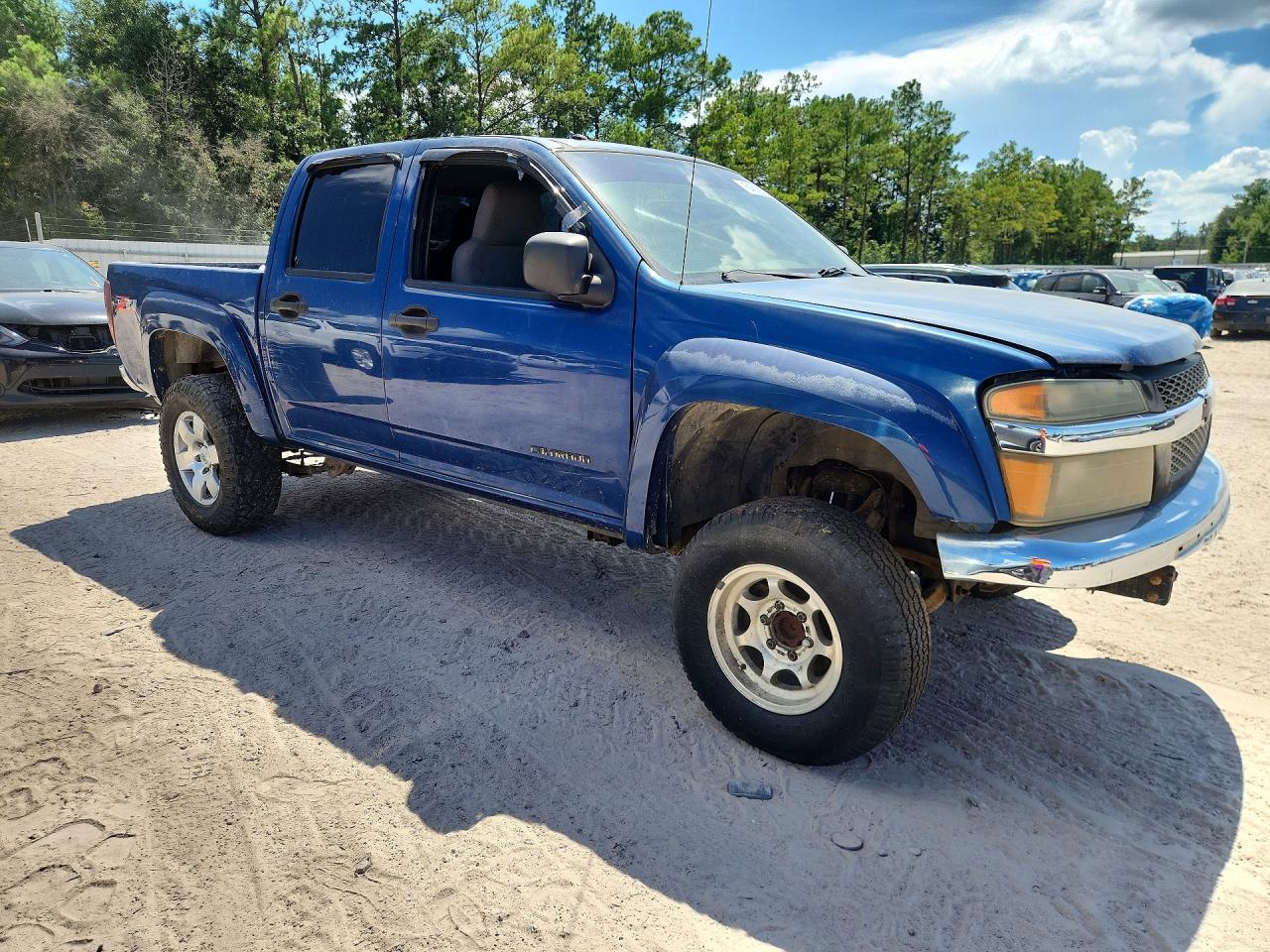 2005 Chevrolet Colorado Синий vin: 1GCDS136558225427