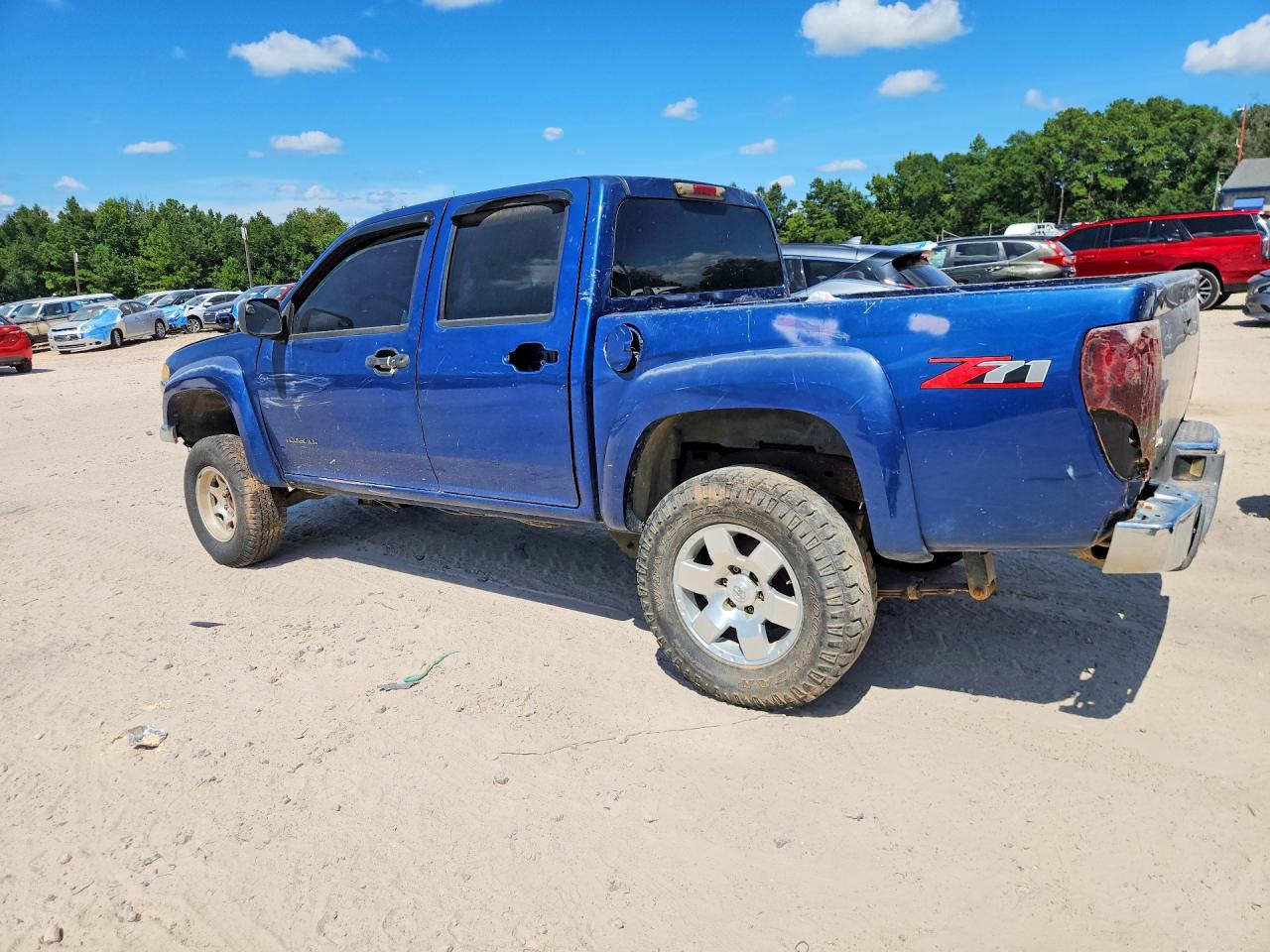 2005 Chevrolet Colorado Синий vin: 1GCDS136558225427