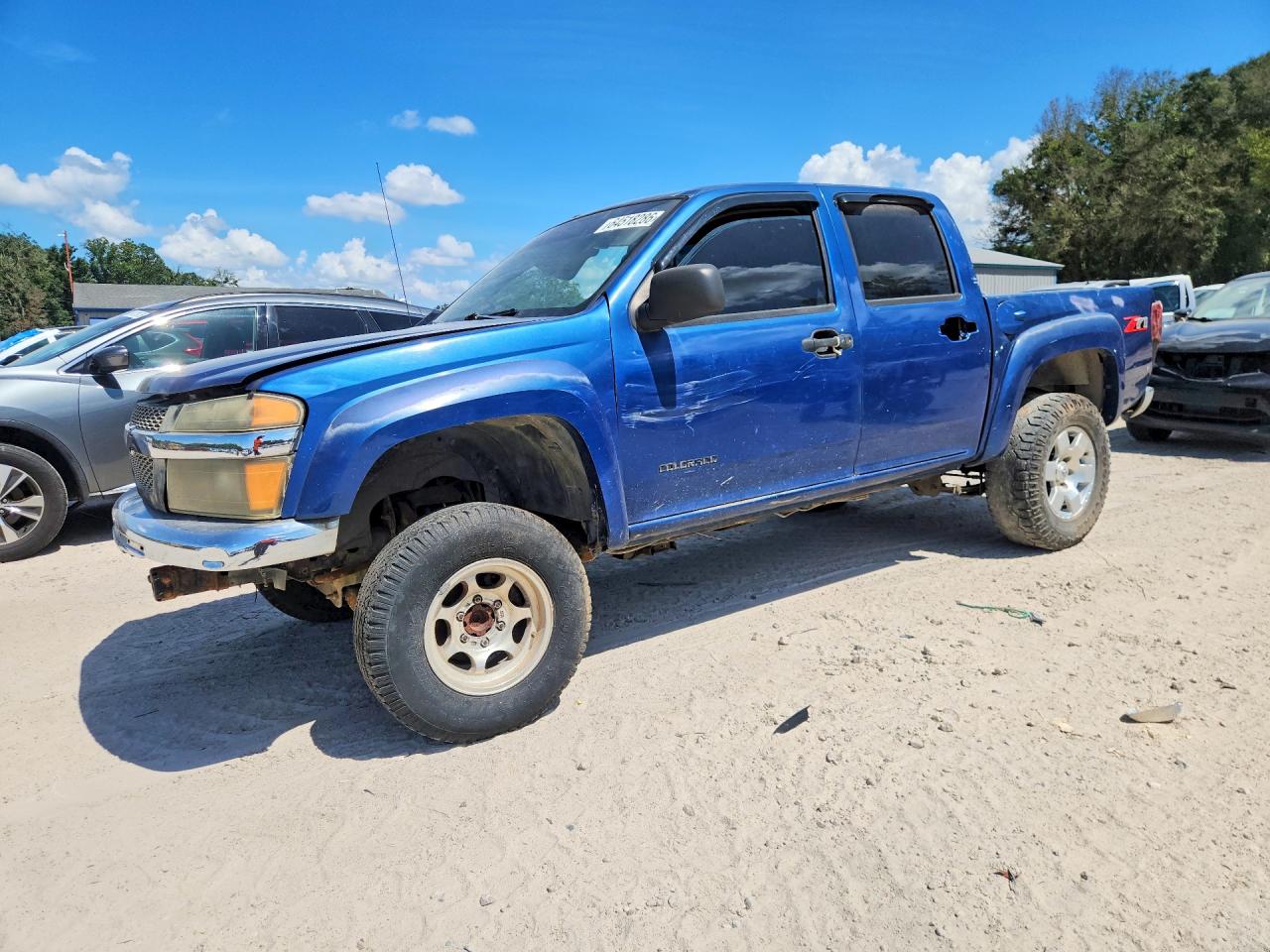 2005 Chevrolet Colorado Синий vin: 1GCDS136558225427