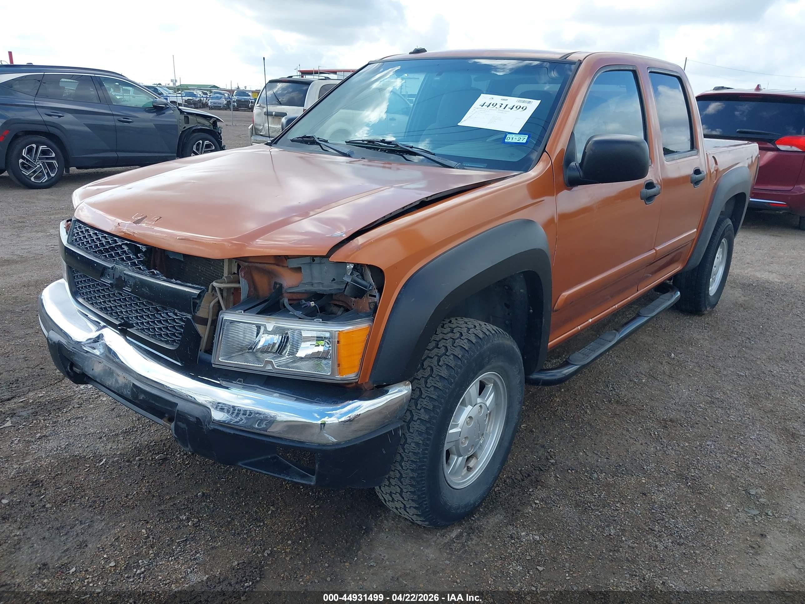 2004 Chevrolet Colorado Ls Orange vin: 1GCDS136648159016