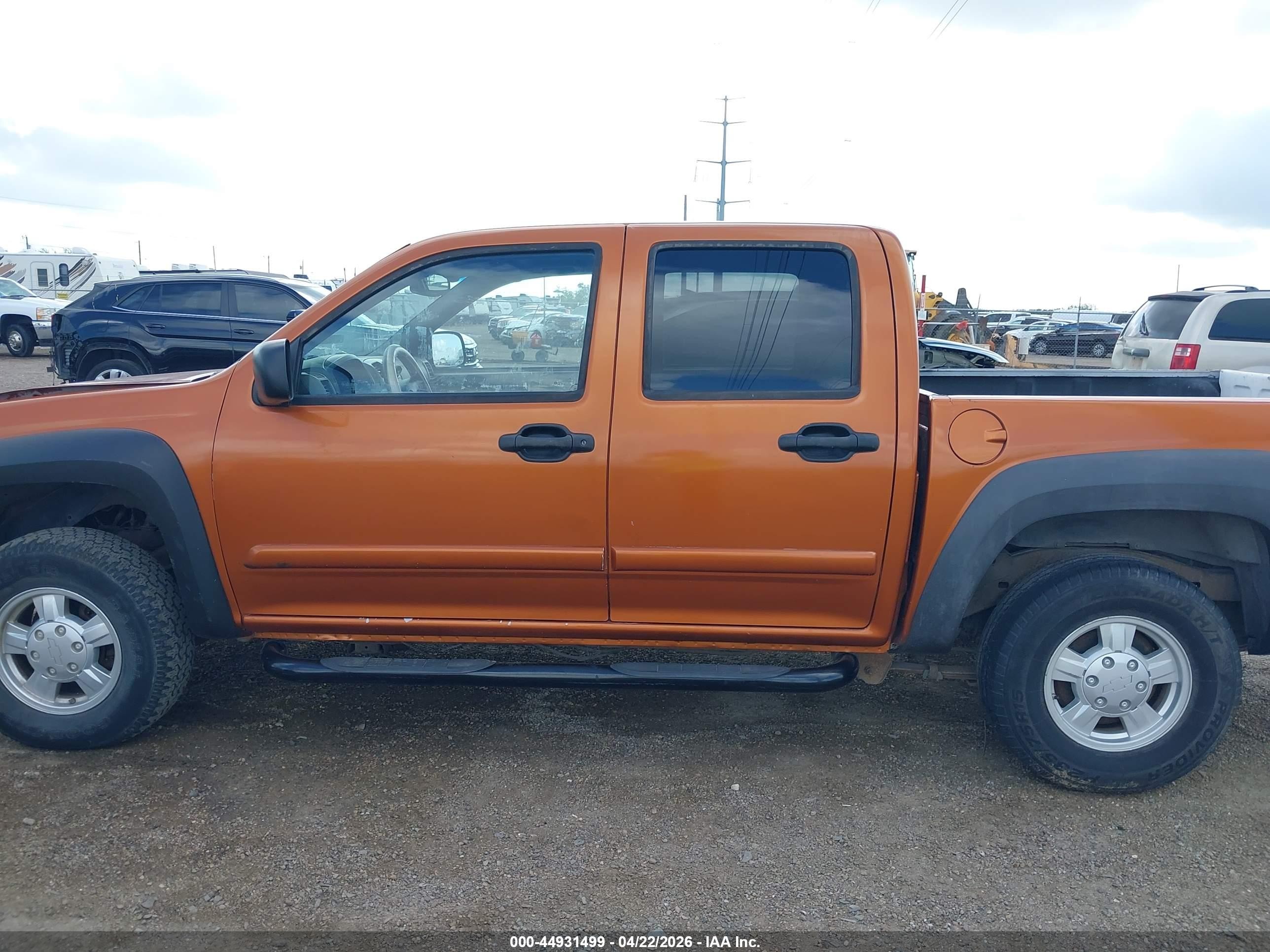 2004 Chevrolet Colorado Ls Orange vin: 1GCDS136648159016
