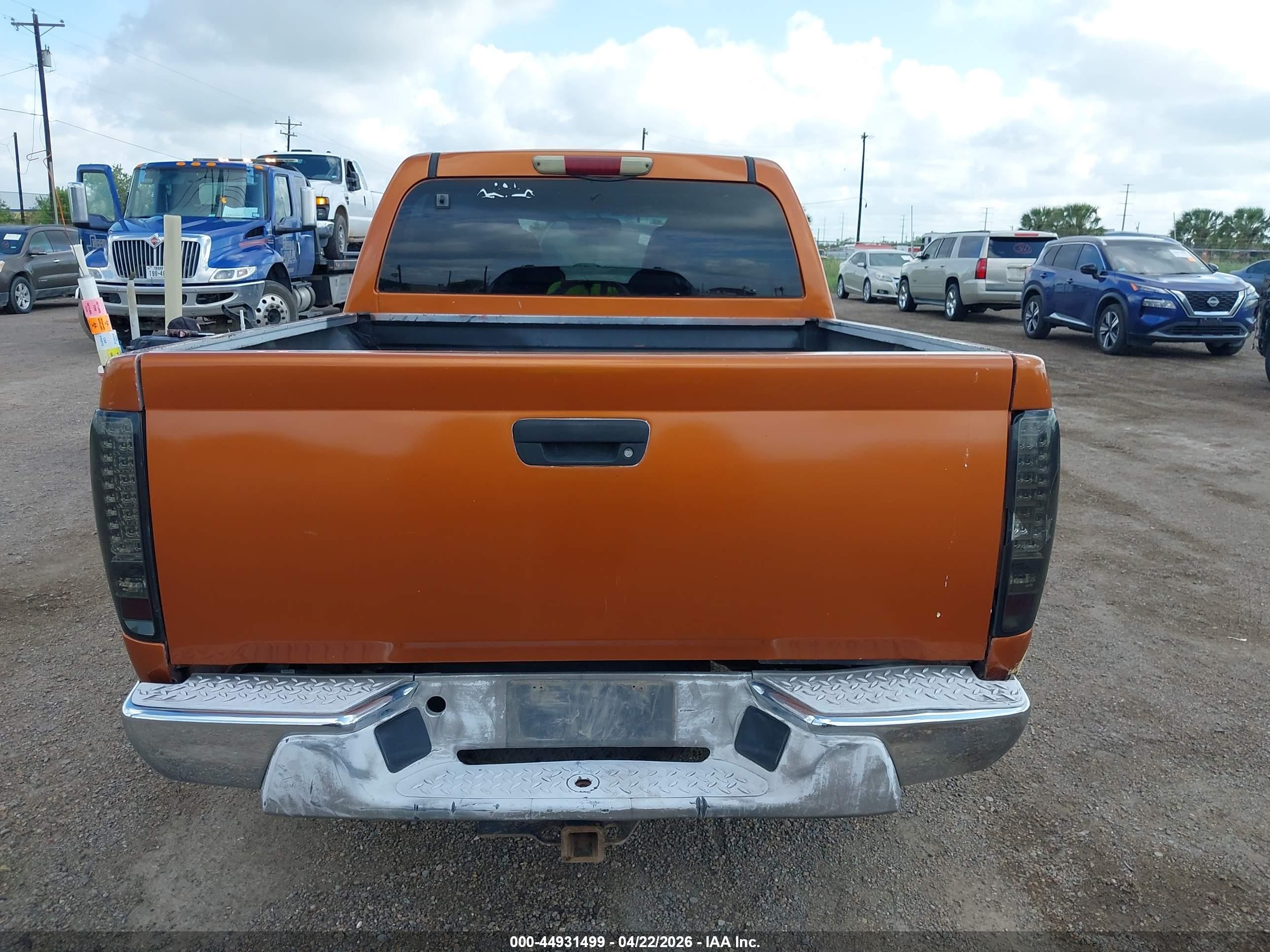 2004 Chevrolet Colorado Ls Orange vin: 1GCDS136648159016
