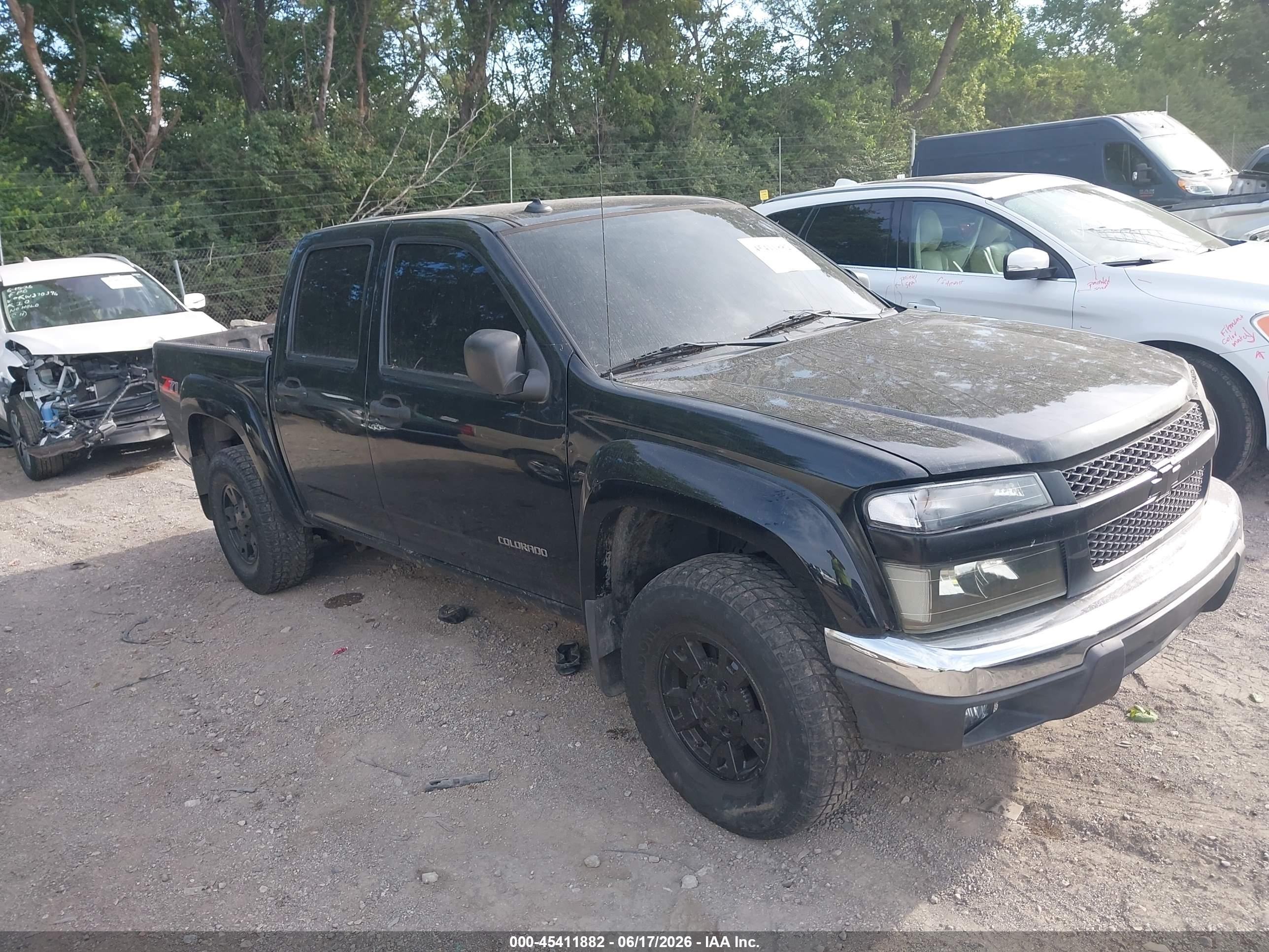 2005 Chevrolet Colorado Ls Black vin: 1GCDS136658129080