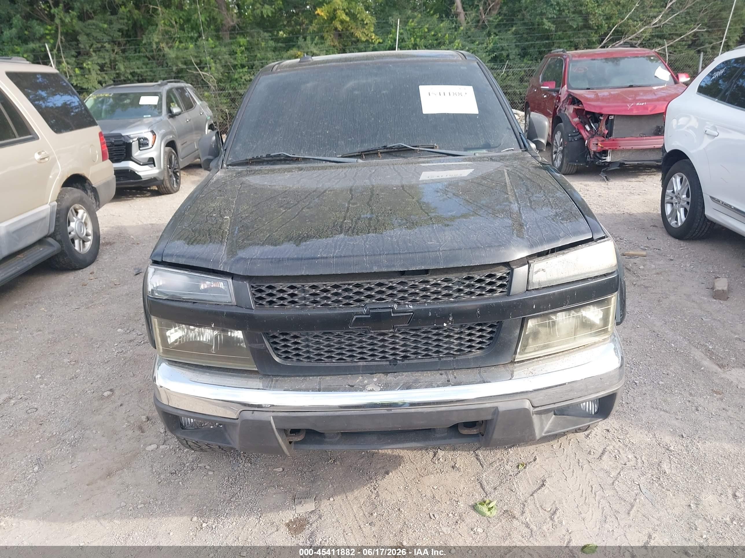 2005 Chevrolet Colorado Ls Black vin: 1GCDS136658129080