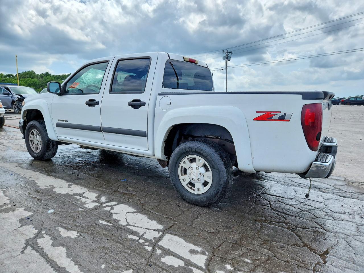 2004 Chevrolet Colorado White vin: 1GCDS136748167626