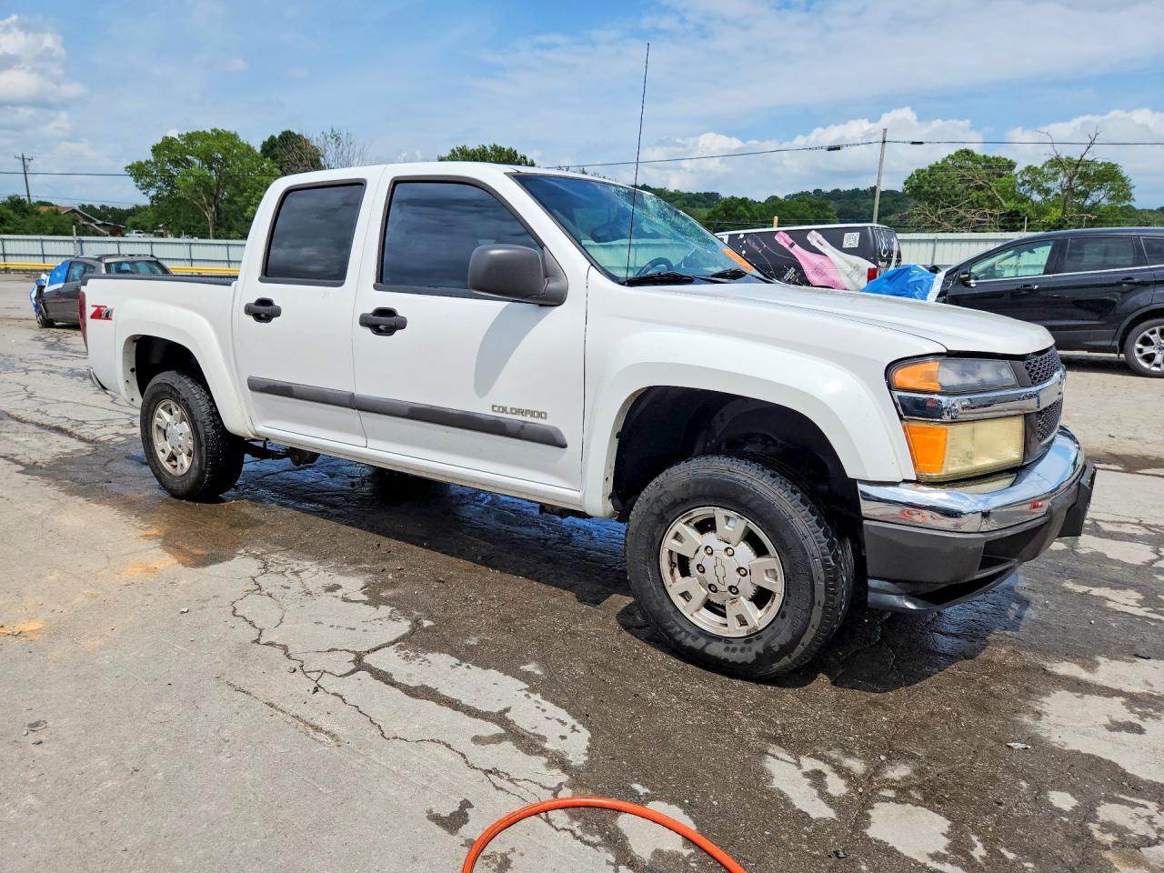 2004 Chevrolet Colorado White vin: 1GCDS136748167626
