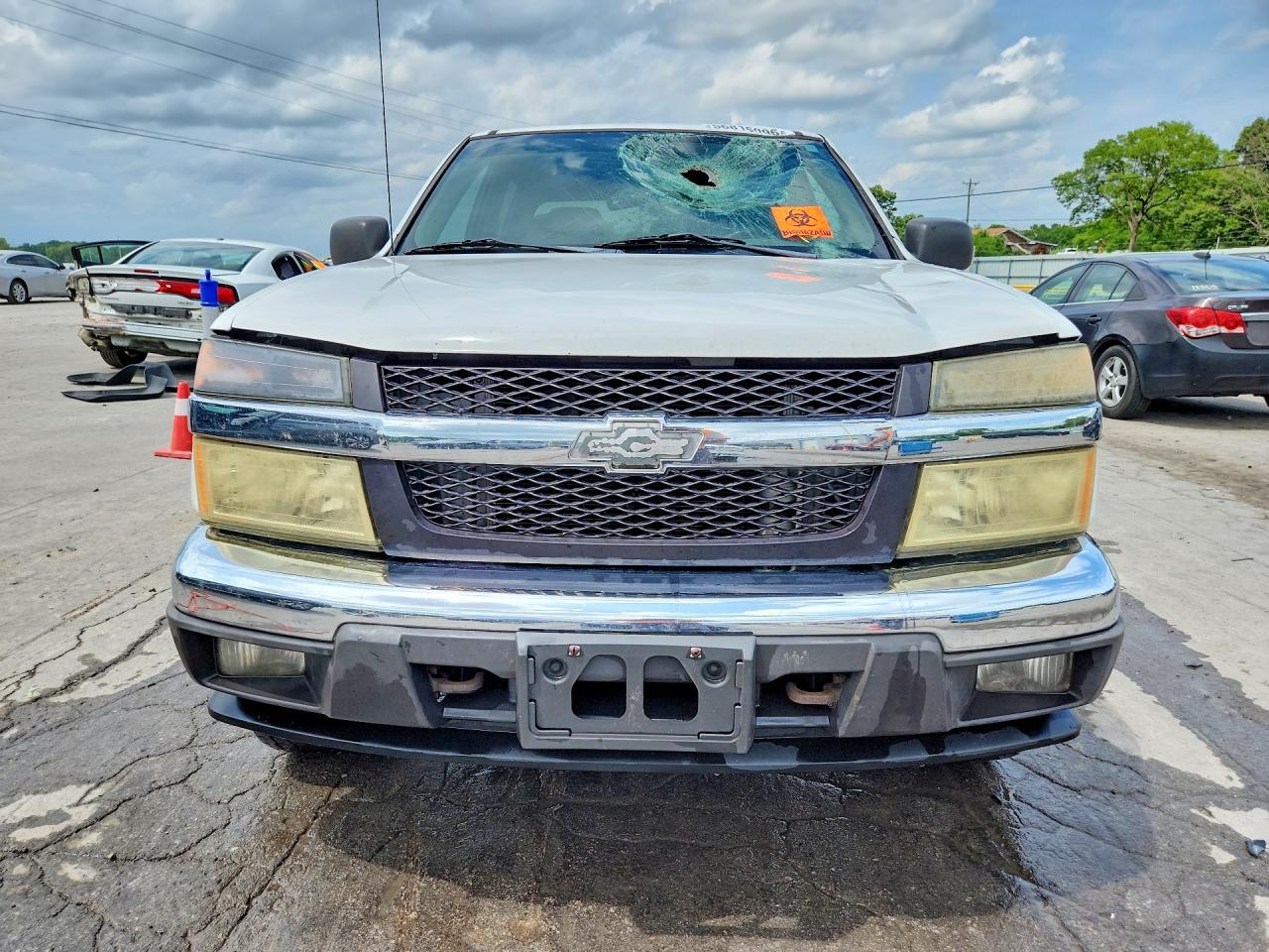 2004 Chevrolet Colorado White vin: 1GCDS136748167626