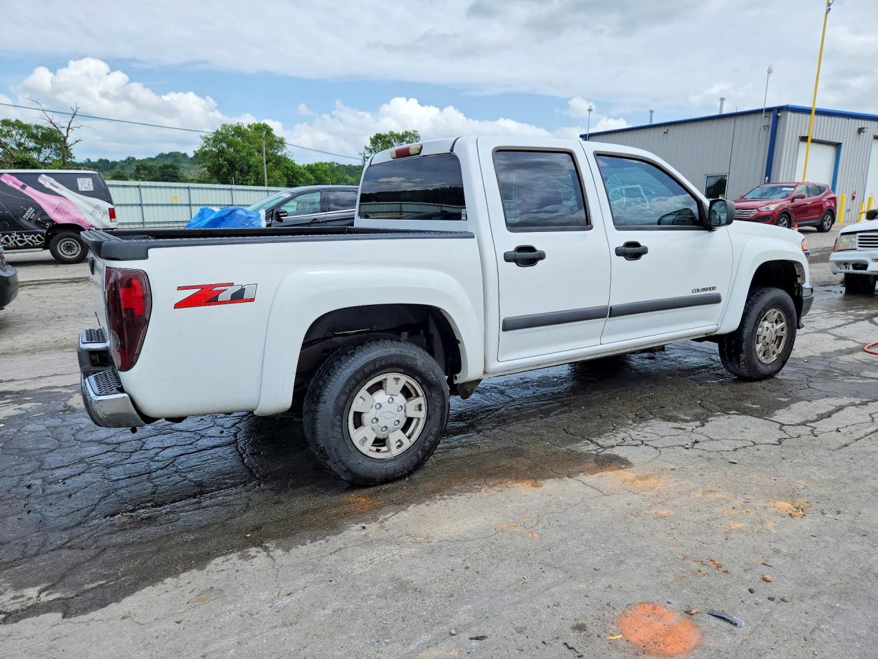 2004 Chevrolet Colorado White vin: 1GCDS136748167626