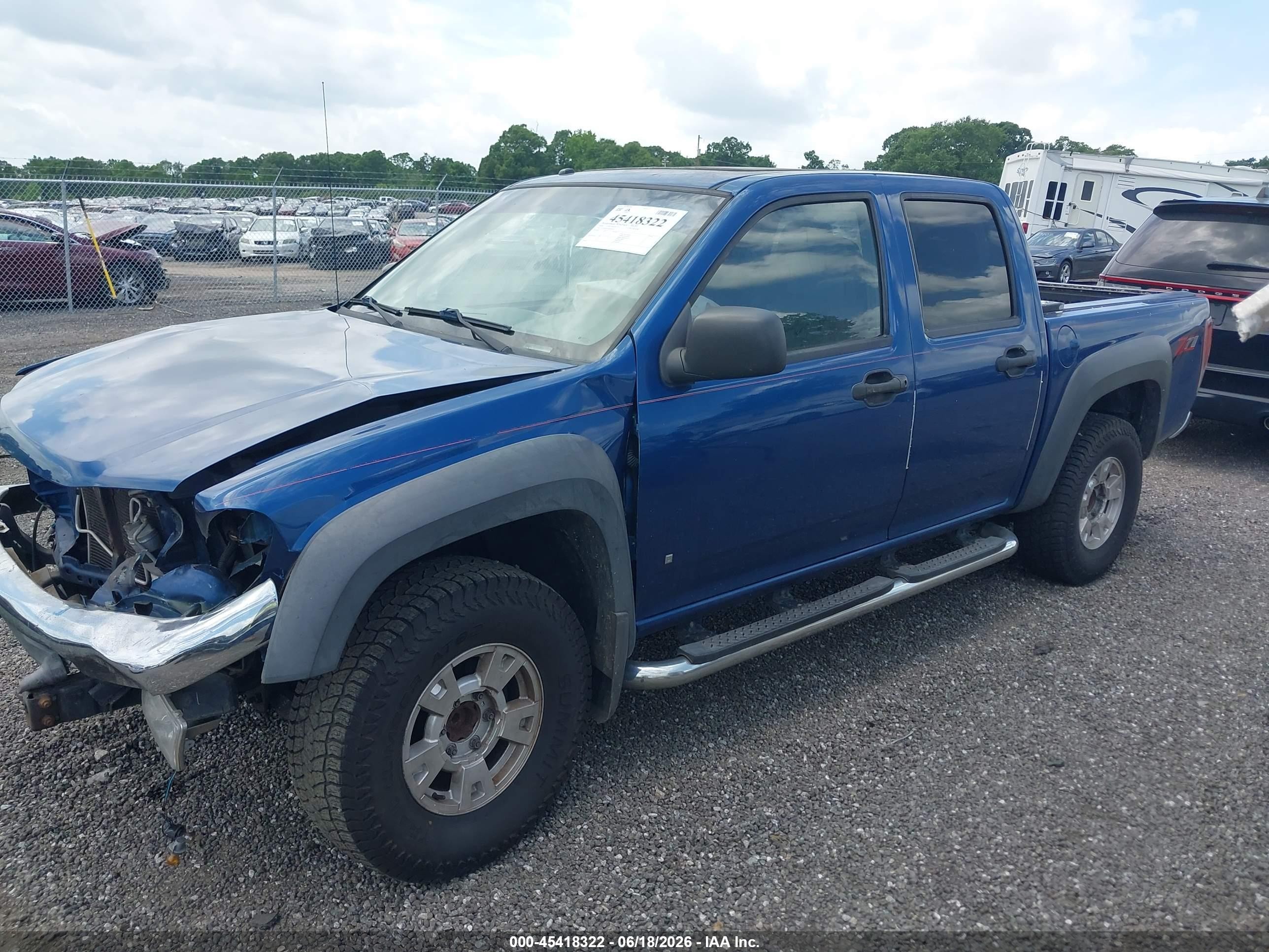 2006 Chevrolet Colorado Lt Blue vin: 1GCDS136768165507
