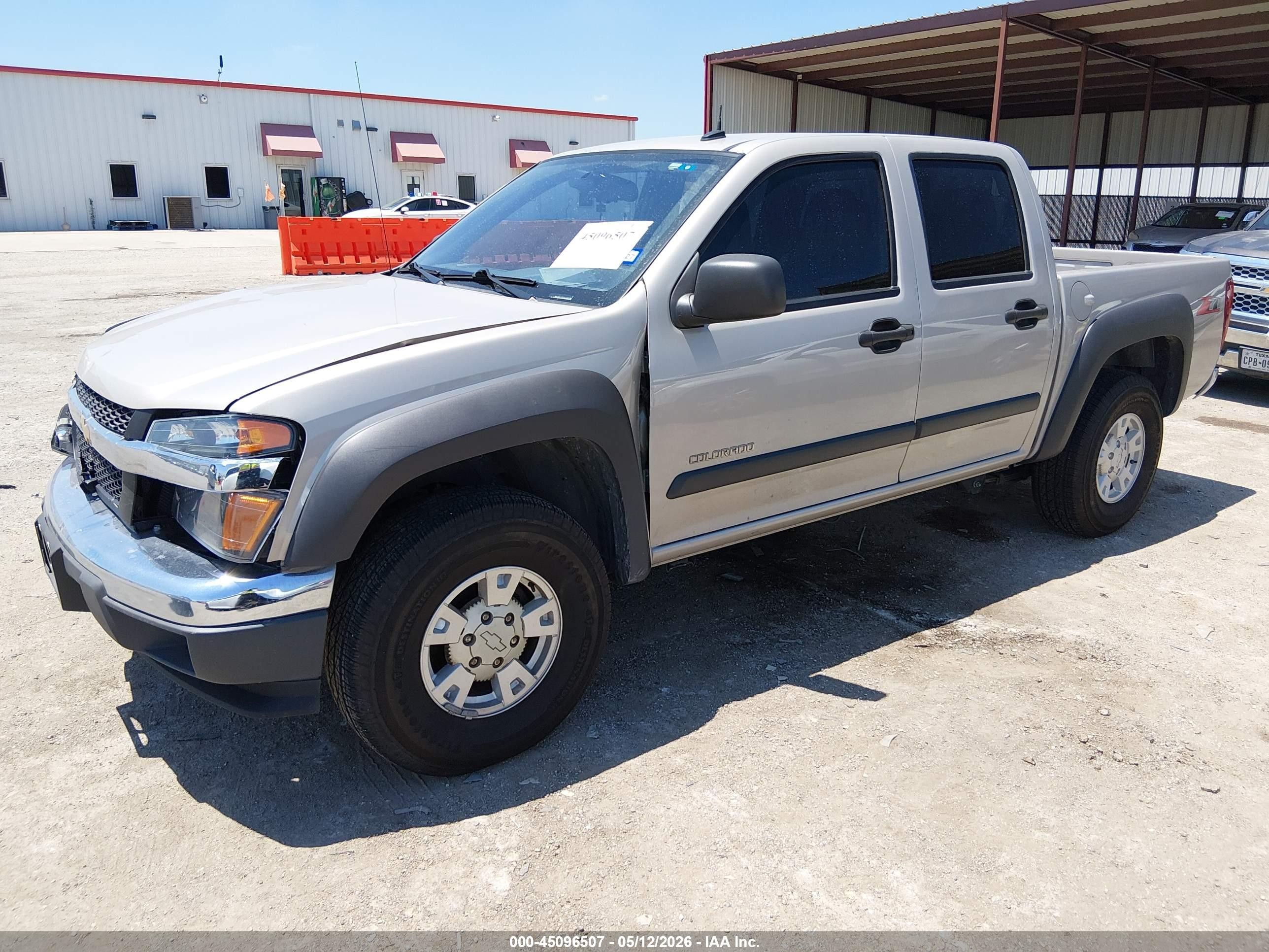 2004 Chevrolet Colorado Ls Gray vin: 1GCDS136848113381