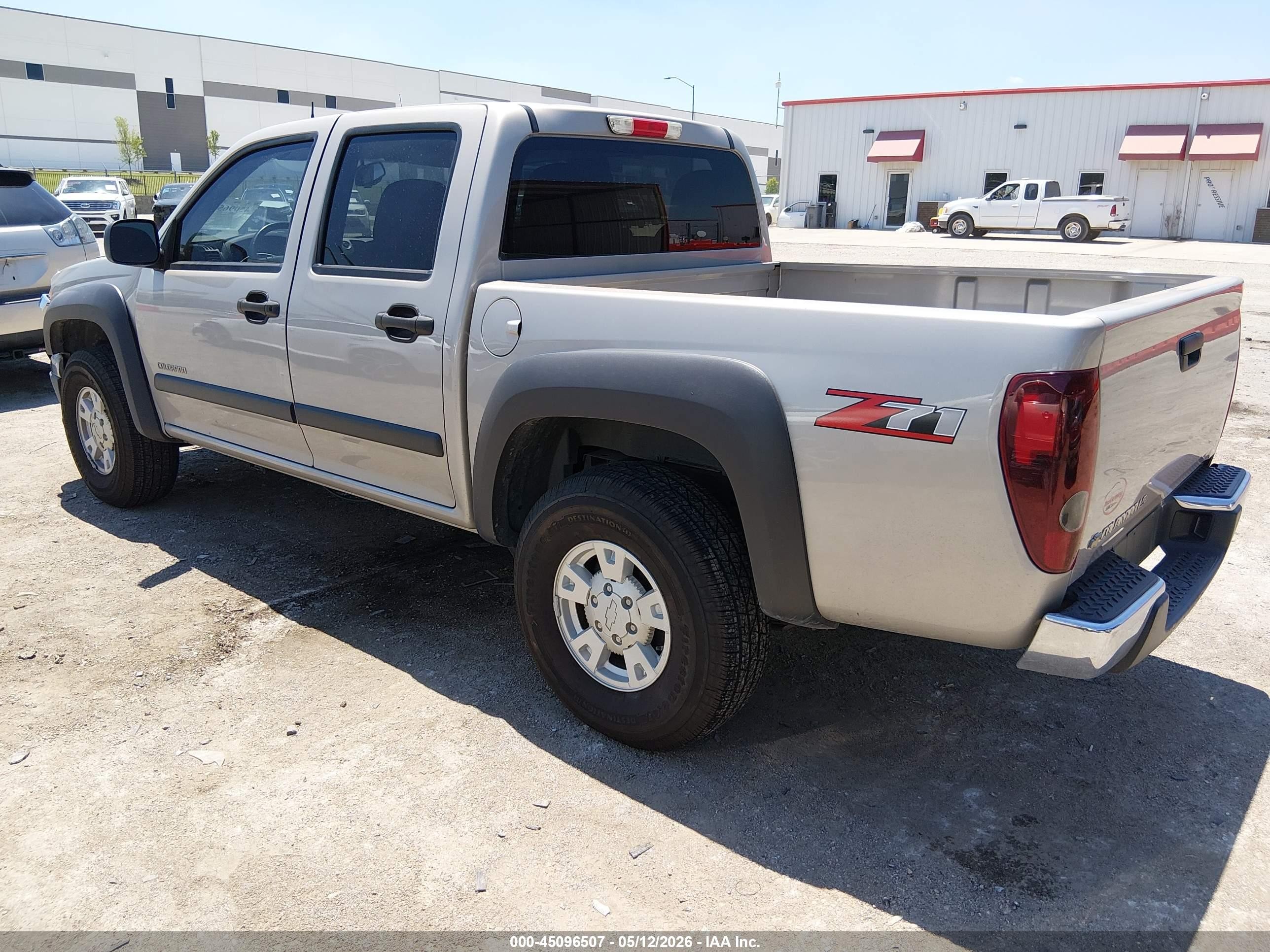 2004 Chevrolet Colorado Ls Gray vin: 1GCDS136848113381