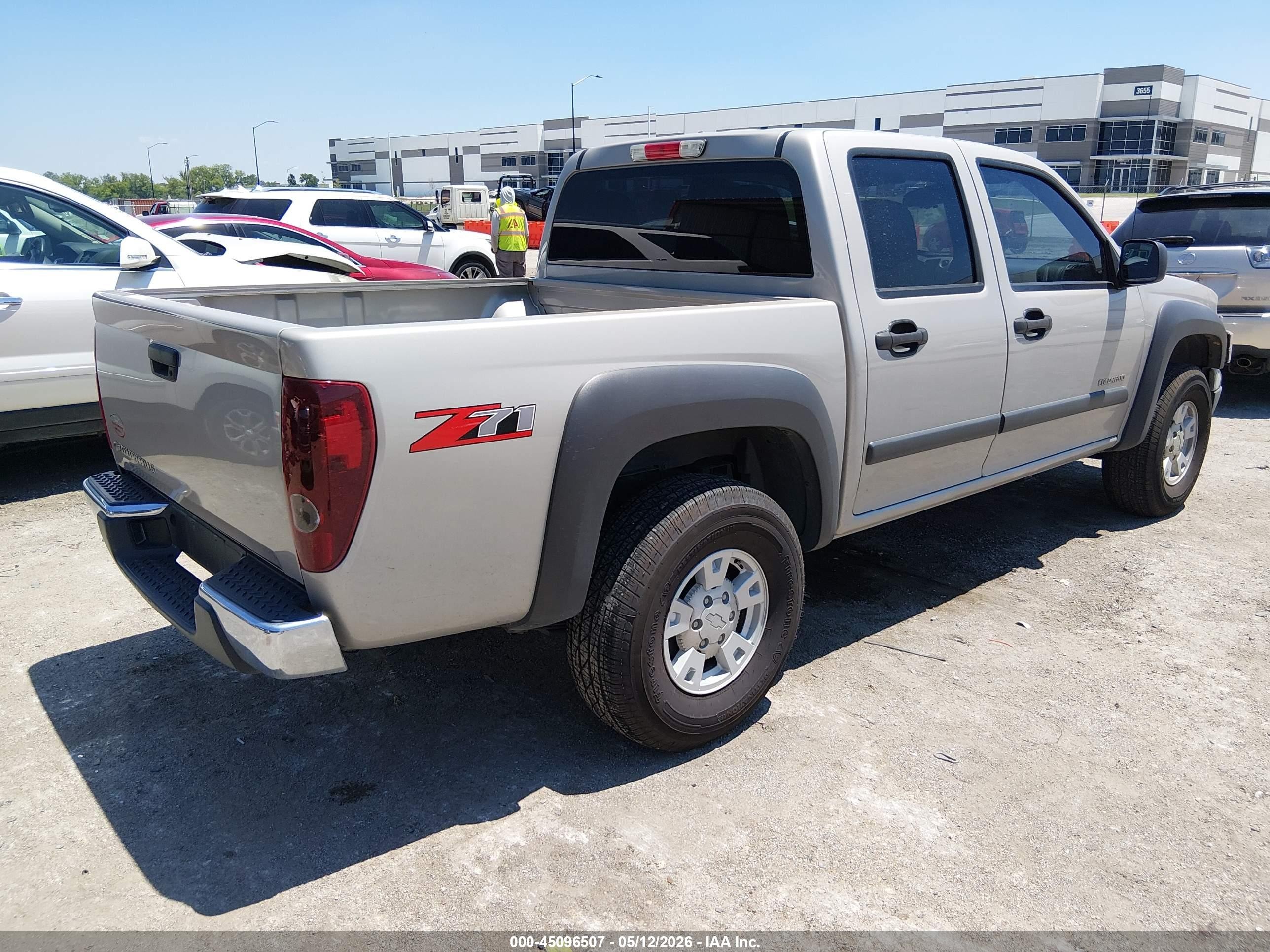 2004 Chevrolet Colorado Ls Gray vin: 1GCDS136848113381