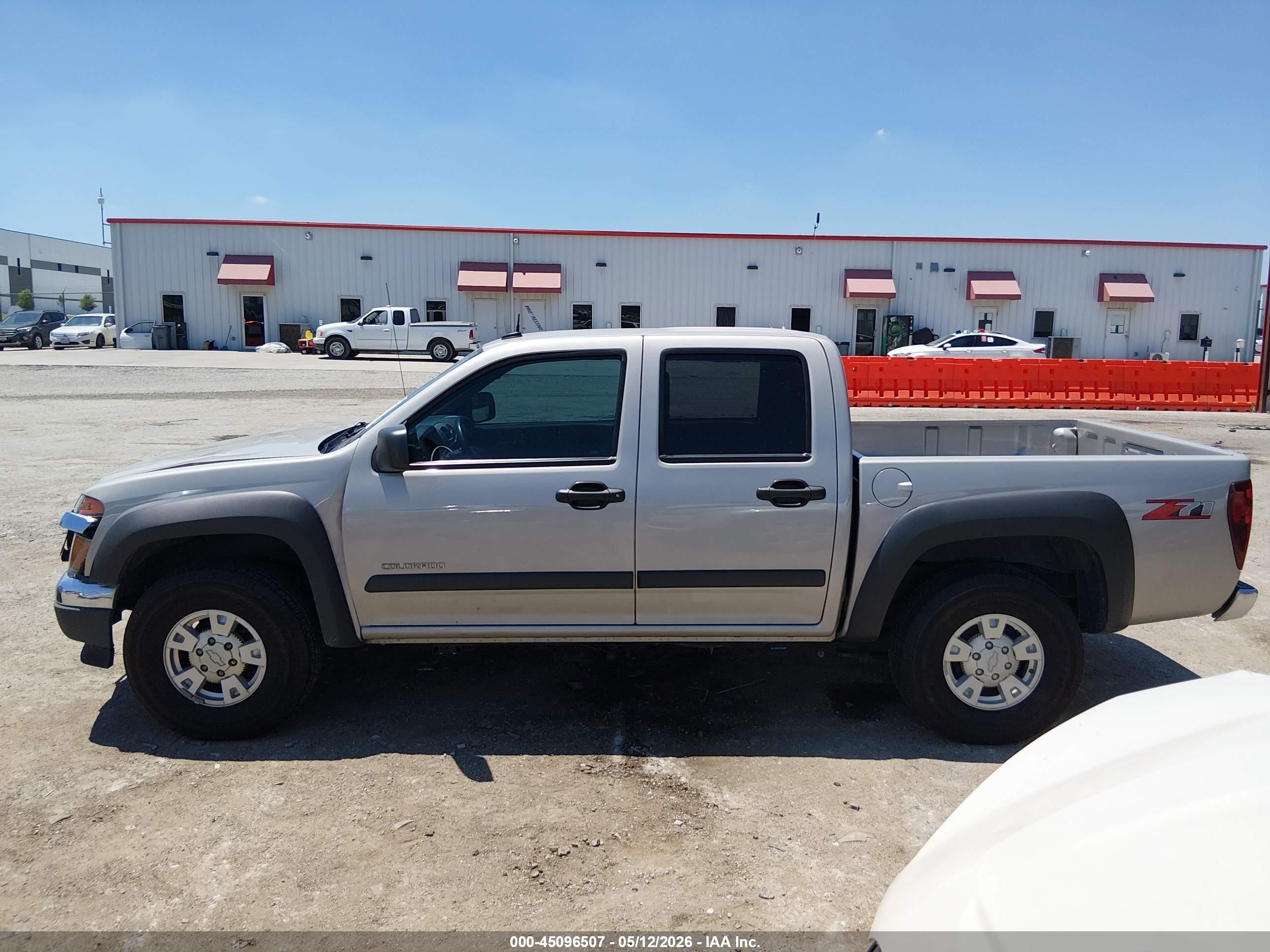 2004 Chevrolet Colorado Ls Gray vin: 1GCDS136848113381