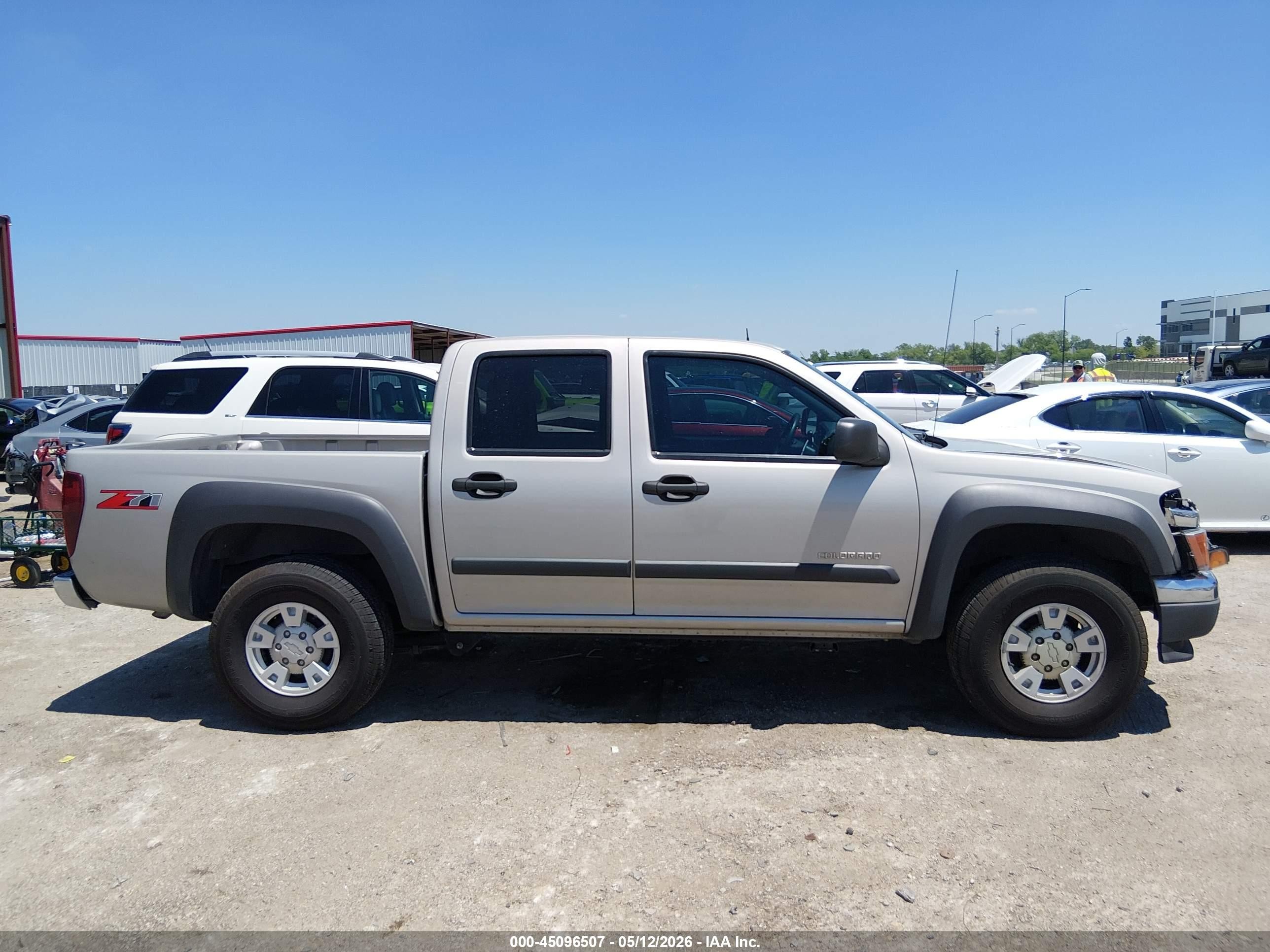 2004 Chevrolet Colorado Ls Gray vin: 1GCDS136848113381