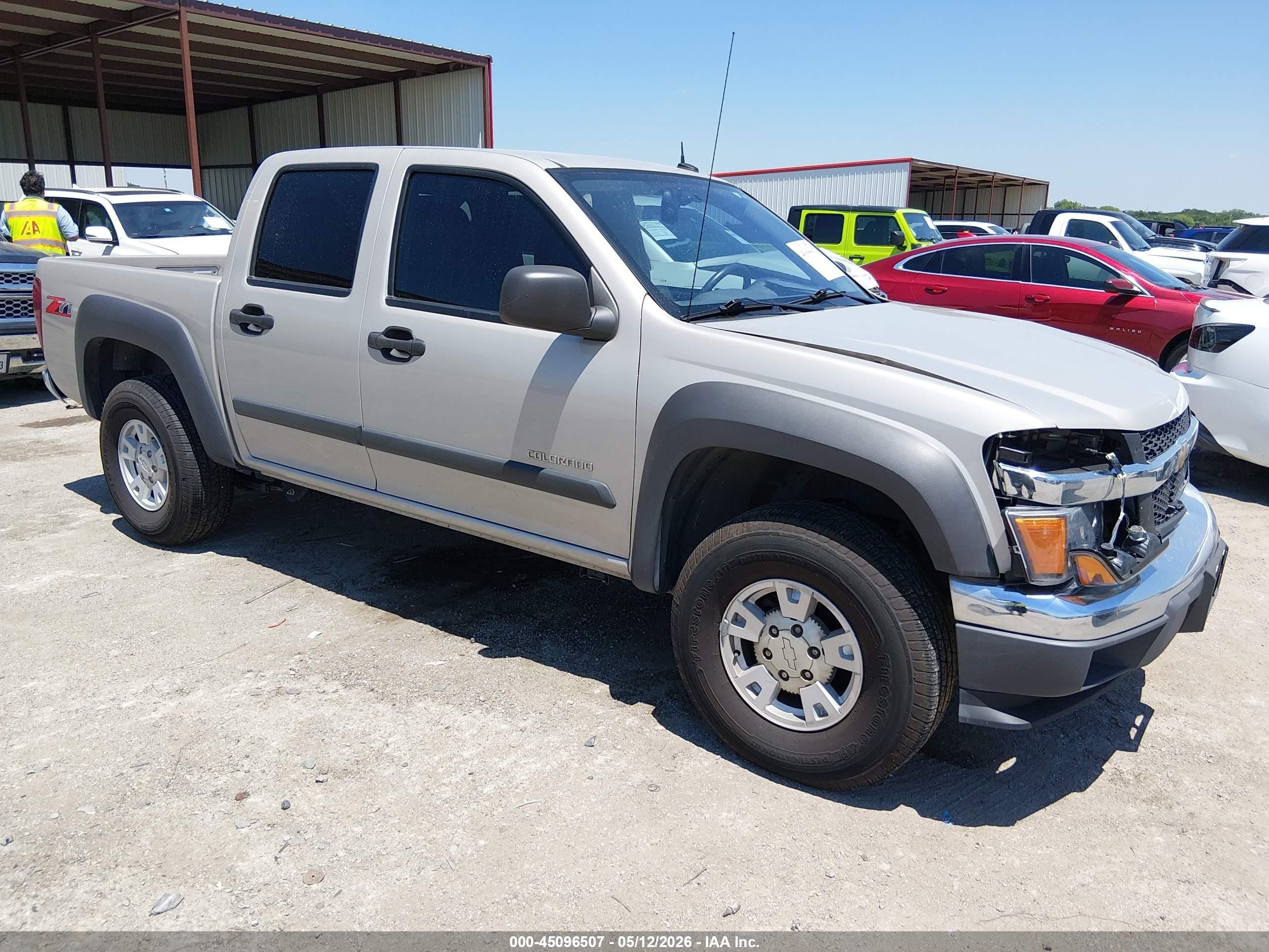 2004 Chevrolet Colorado Ls Gray vin: 1GCDS136848113381