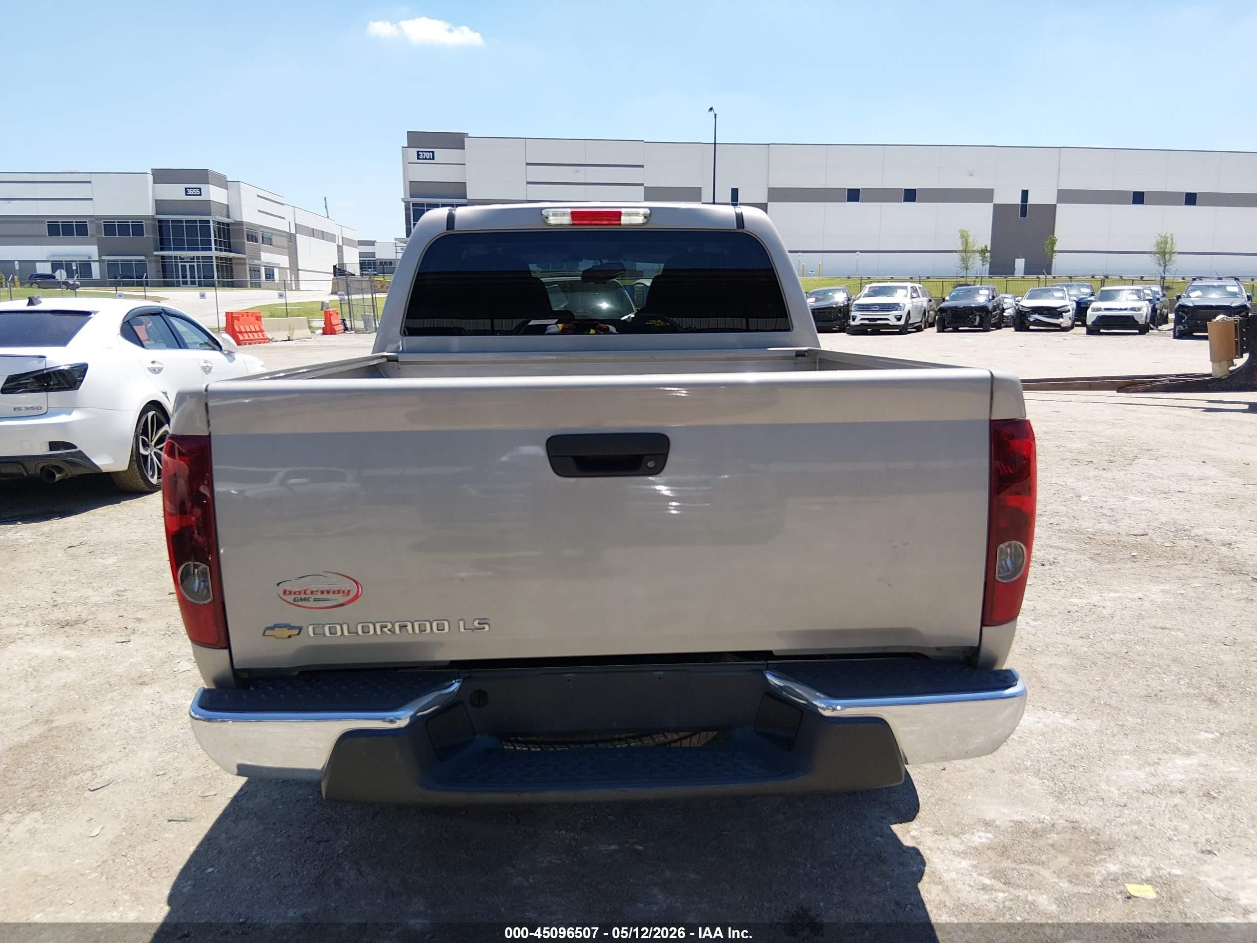 2004 Chevrolet Colorado Ls Gray vin: 1GCDS136848113381