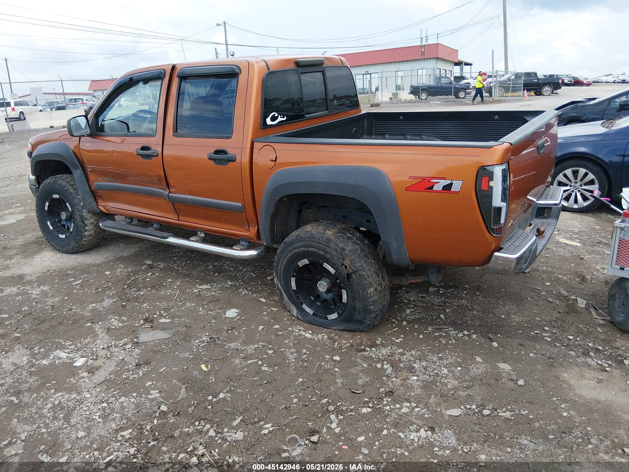 2004 Chevrolet Colorado 1sf Ls Z71 Orange vin: 1GCDS136848191921