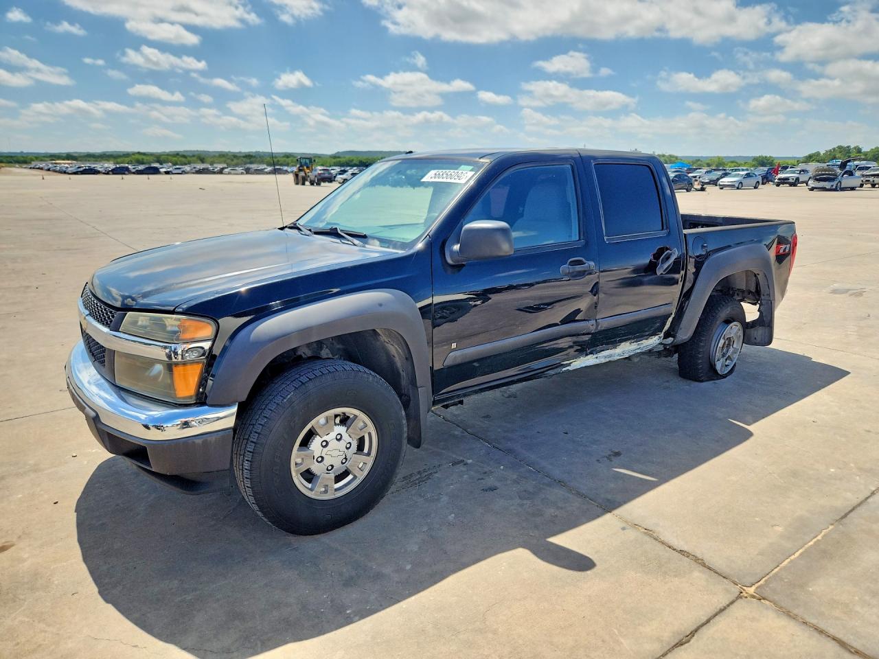 2006 Chevrolet Colorado Black vin: 1GCDS136868207568