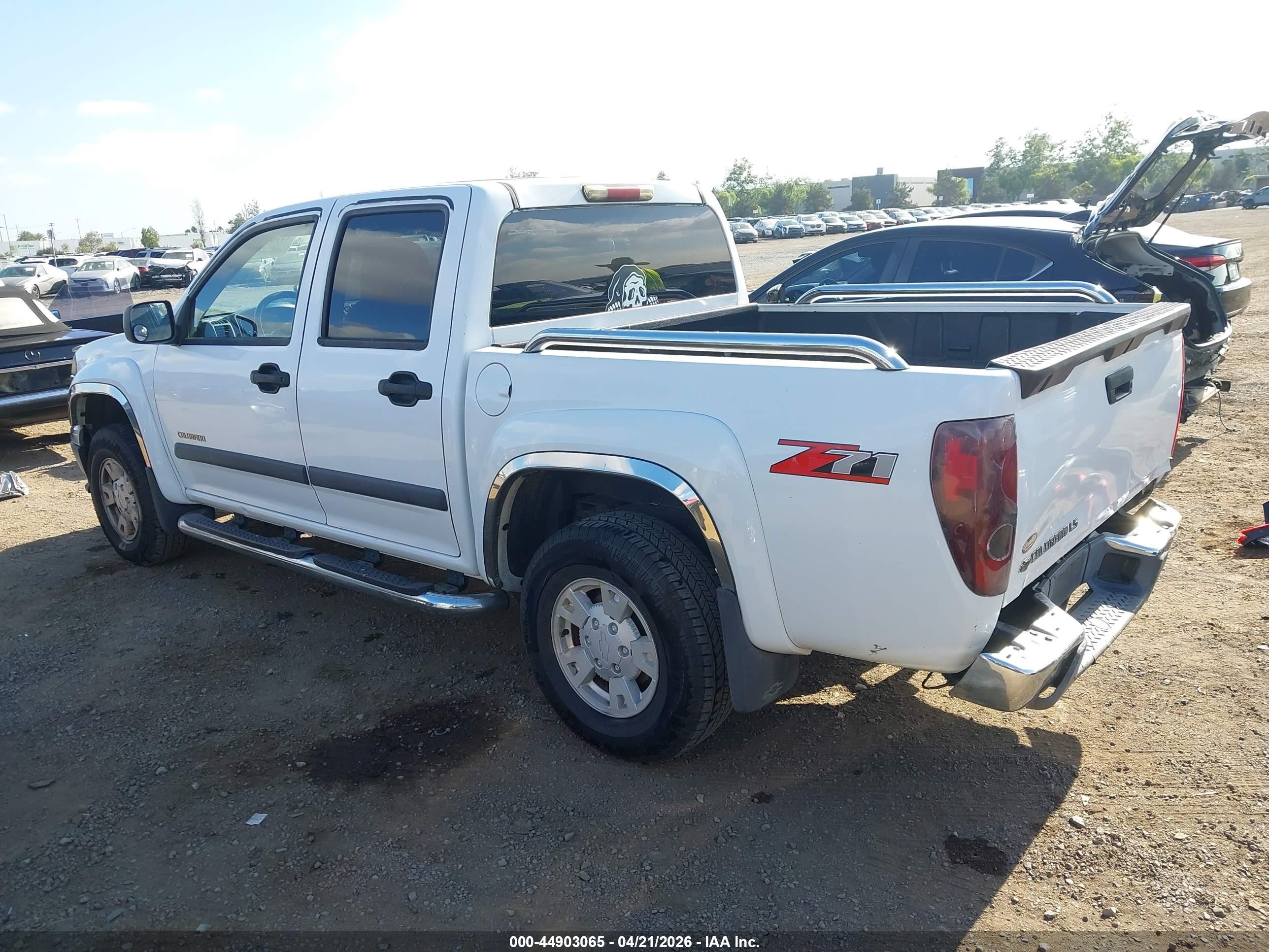 2004 Chevrolet Colorado Ls White vin: 1GCDS136948106665