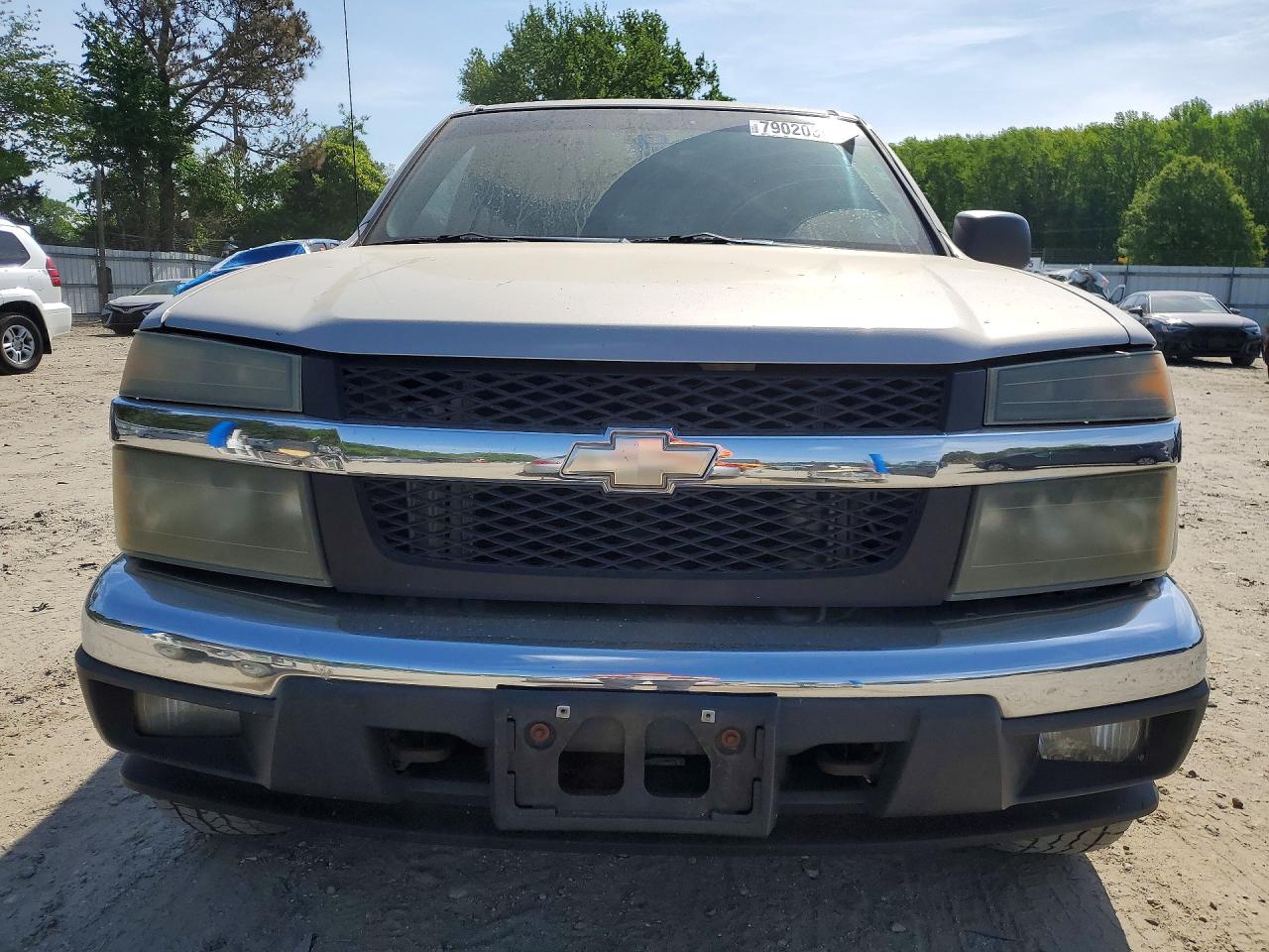 2005 Chevrolet Colorado Beige vin: 1GCDS136958243798
