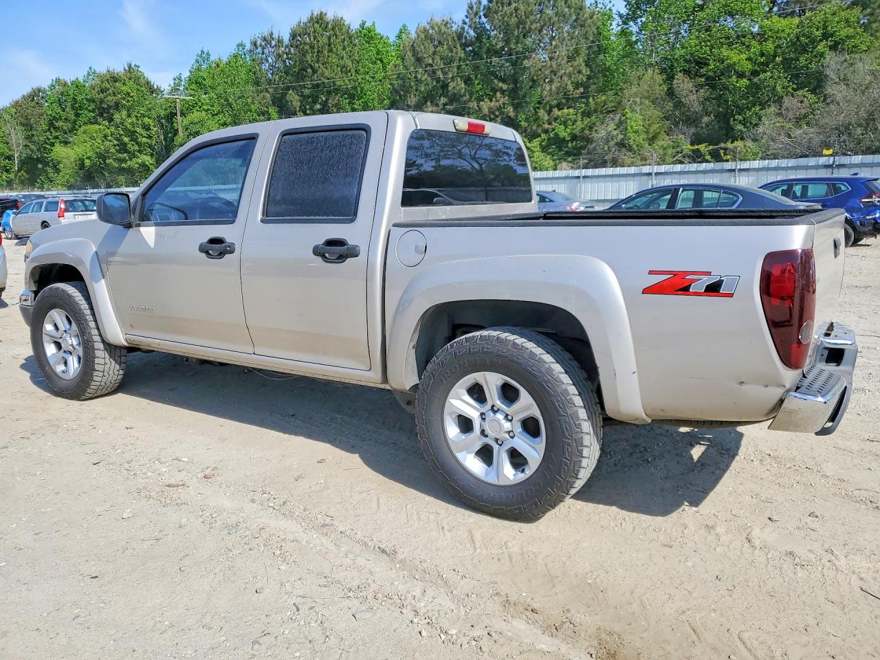 2005 Chevrolet Colorado Beige vin: 1GCDS136958243798