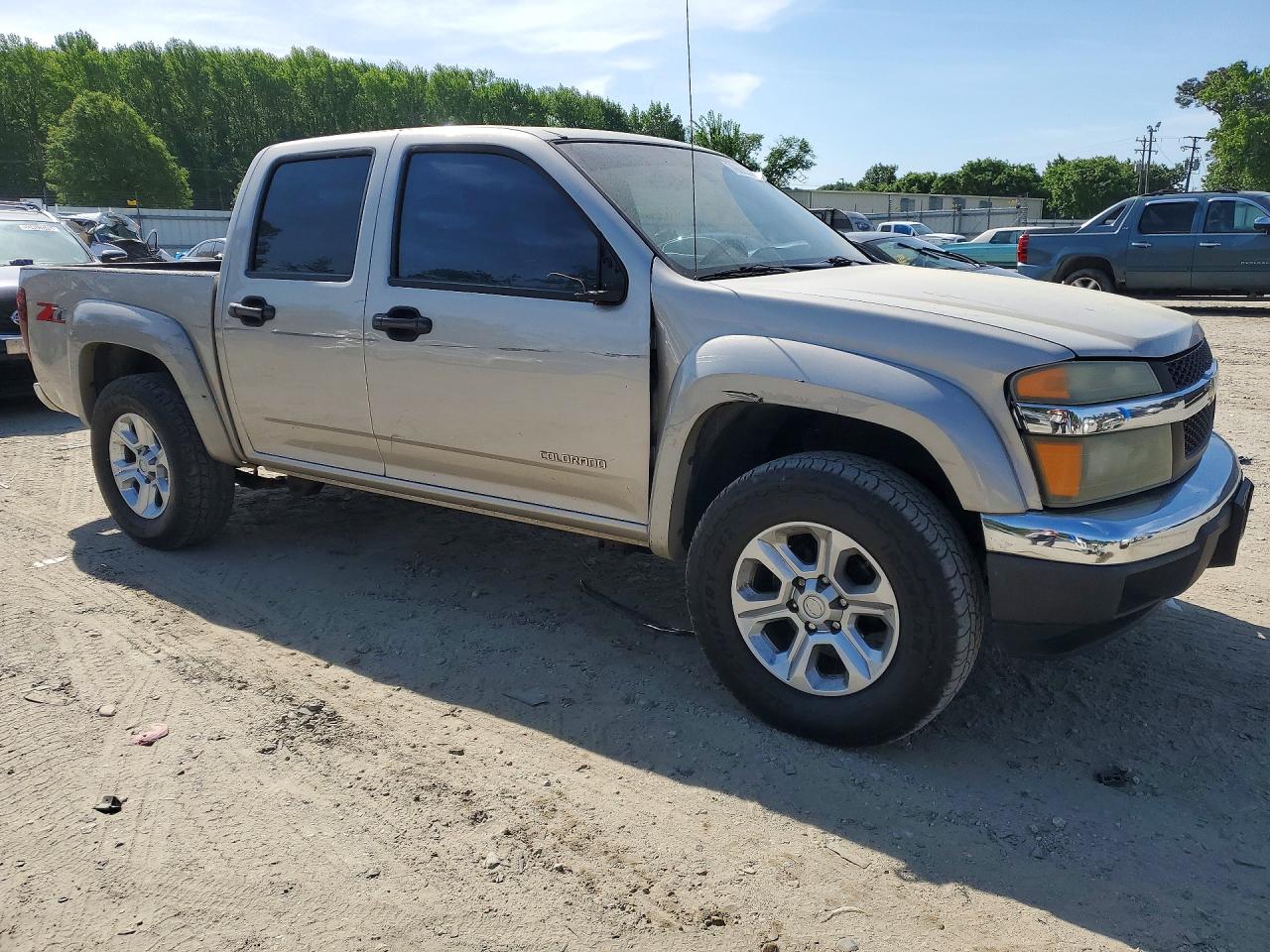 2005 Chevrolet Colorado Beige vin: 1GCDS136958243798
