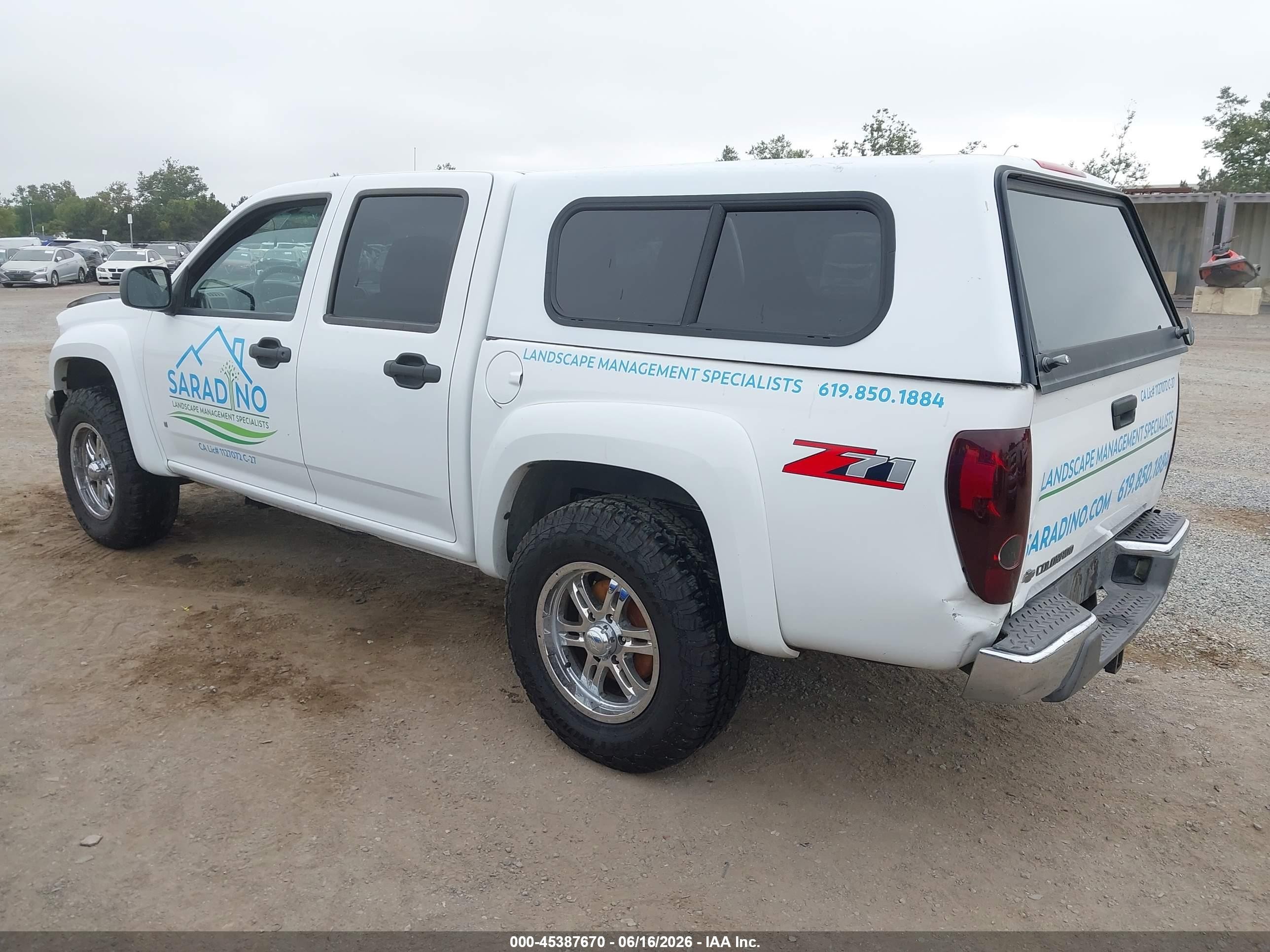 2006 Chevrolet Colorado Lt Белый vin: 1GCDS136968163435