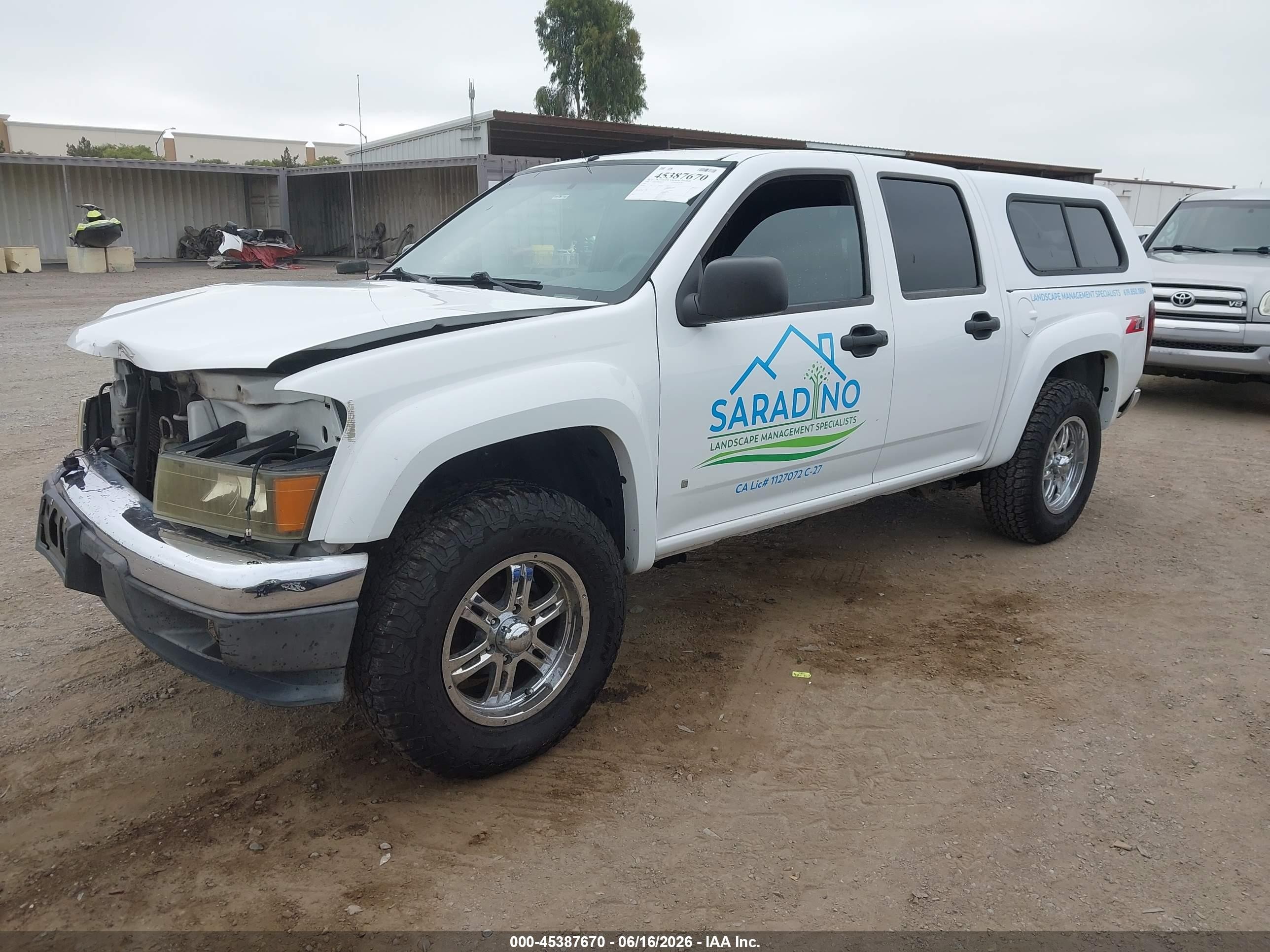 2006 Chevrolet Colorado Lt Белый vin: 1GCDS136968163435