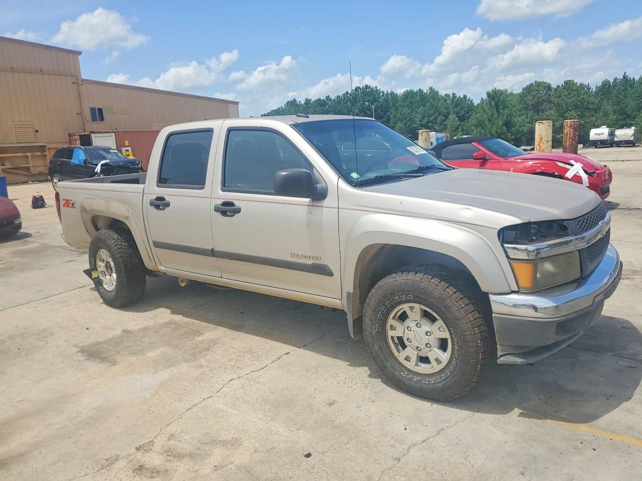 2005 Chevrolet Colorado Gray vin: 1GCDS136X58241977