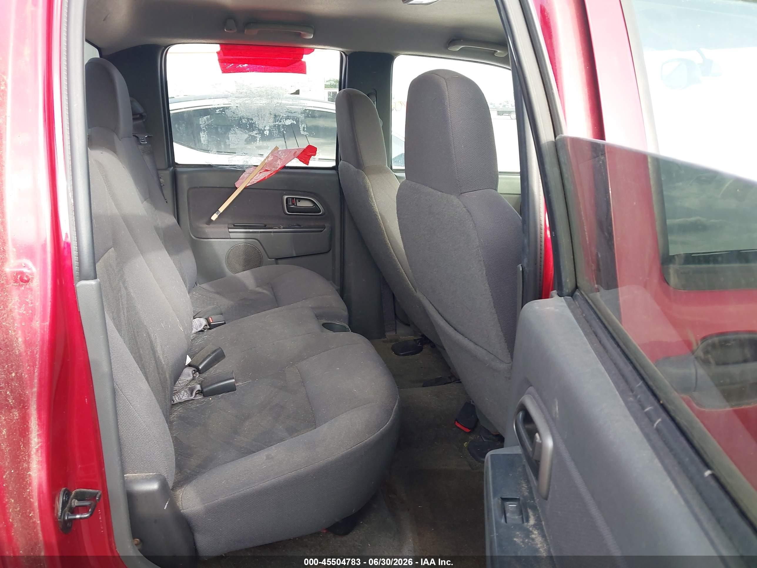 2005 Chevrolet Colorado Ls Red vin: 1GCDS136X58281606