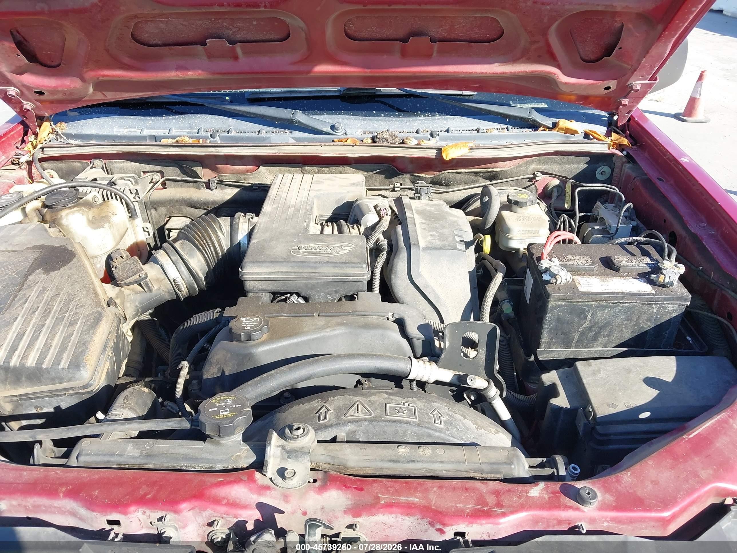2006 Chevrolet Colorado Lt Burgundy vin: 1GCDS136X68255217