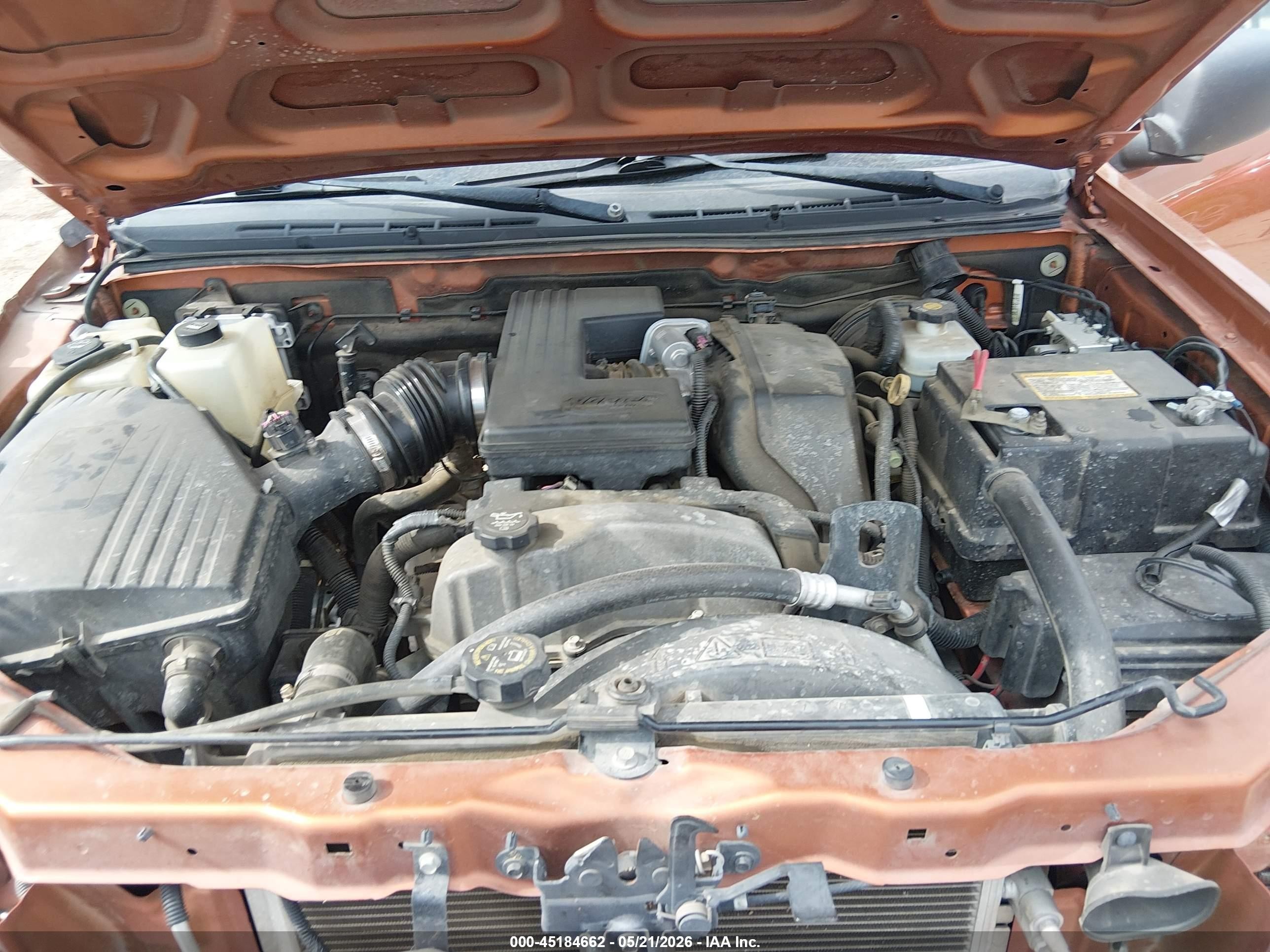 2007 Chevrolet Colorado Lt Orange vin: 1GCDS13E178241084