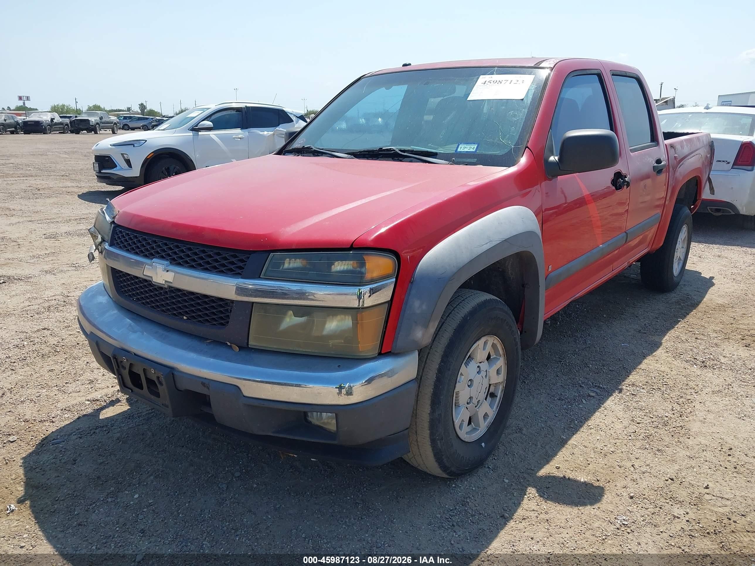 2007 Chevrolet Colorado Lt Red vin: 1GCDS13E478148981