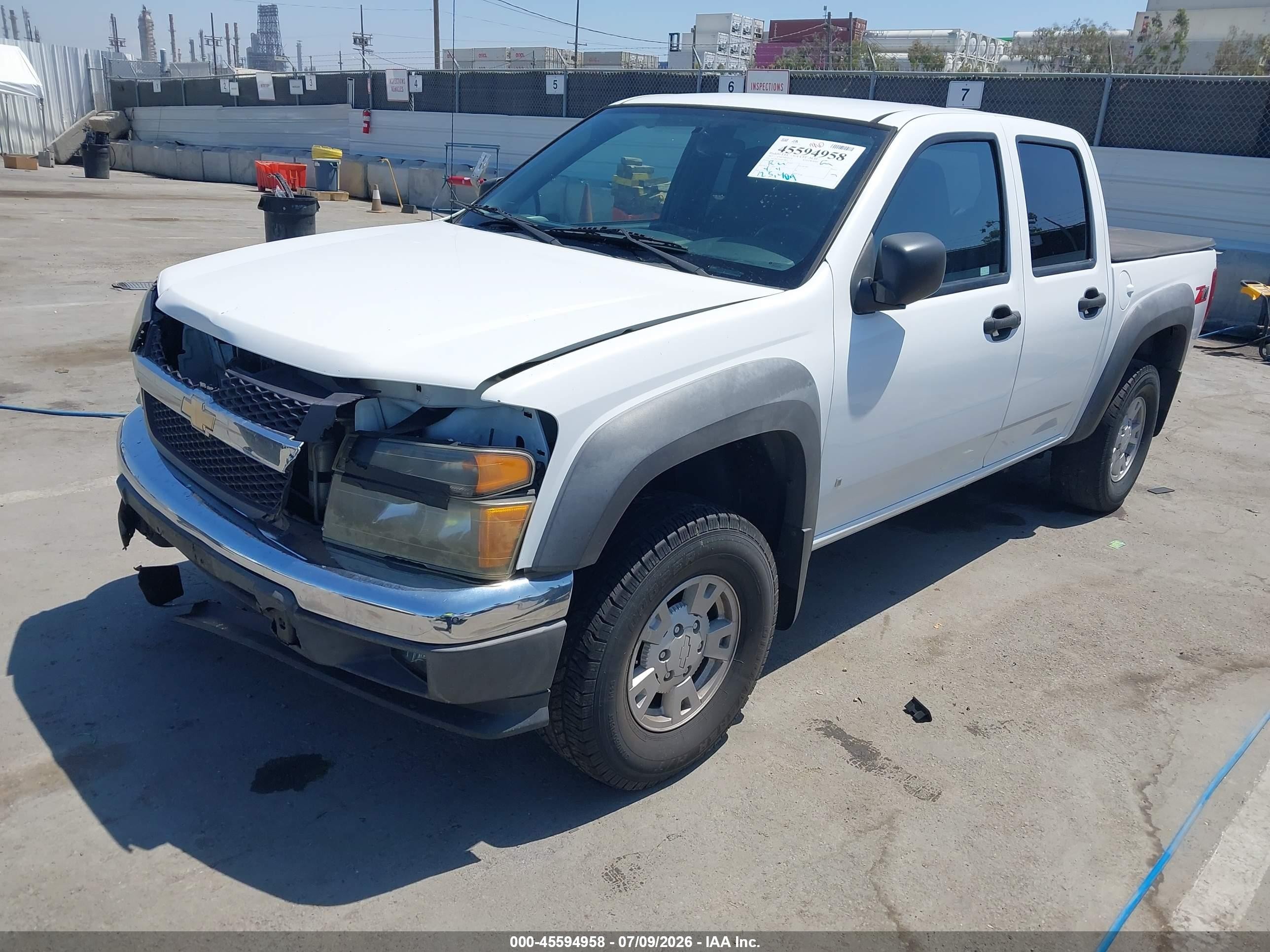 2007 Chevrolet Colorado Lt White vin: 1GCDS13E478196853