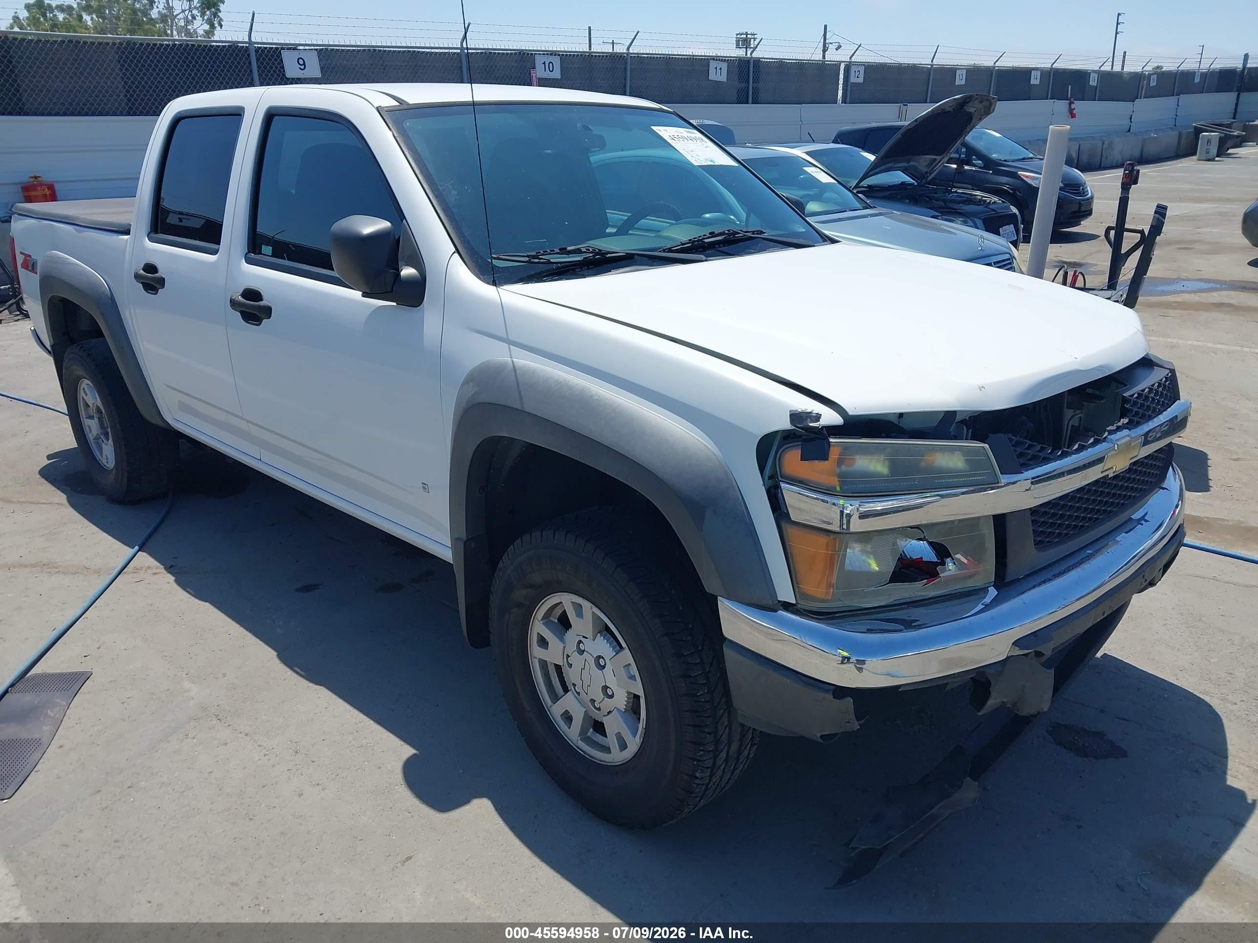 2007 Chevrolet Colorado Lt White vin: 1GCDS13E478196853