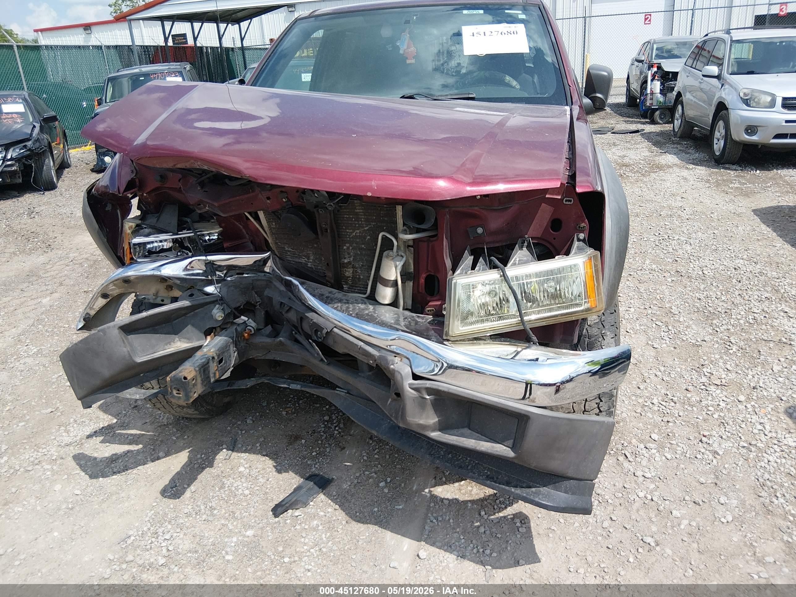 2007 Chevrolet Colorado Lt Maroon vin: 1GCDS13E478196903