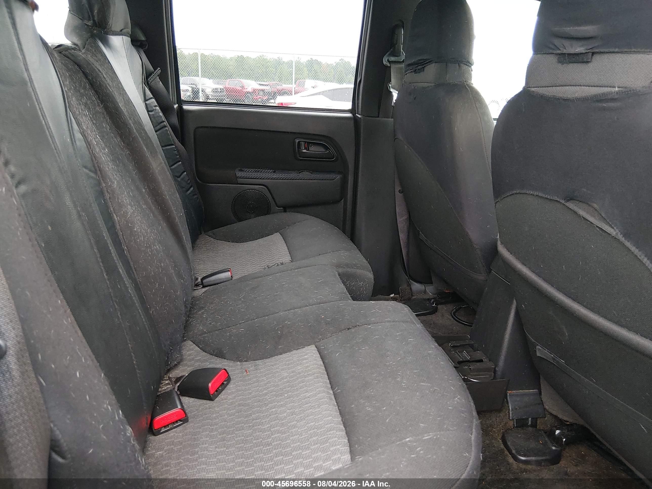 2007 Chevrolet Colorado Lt Burgundy vin: 1GCDS13E478219726