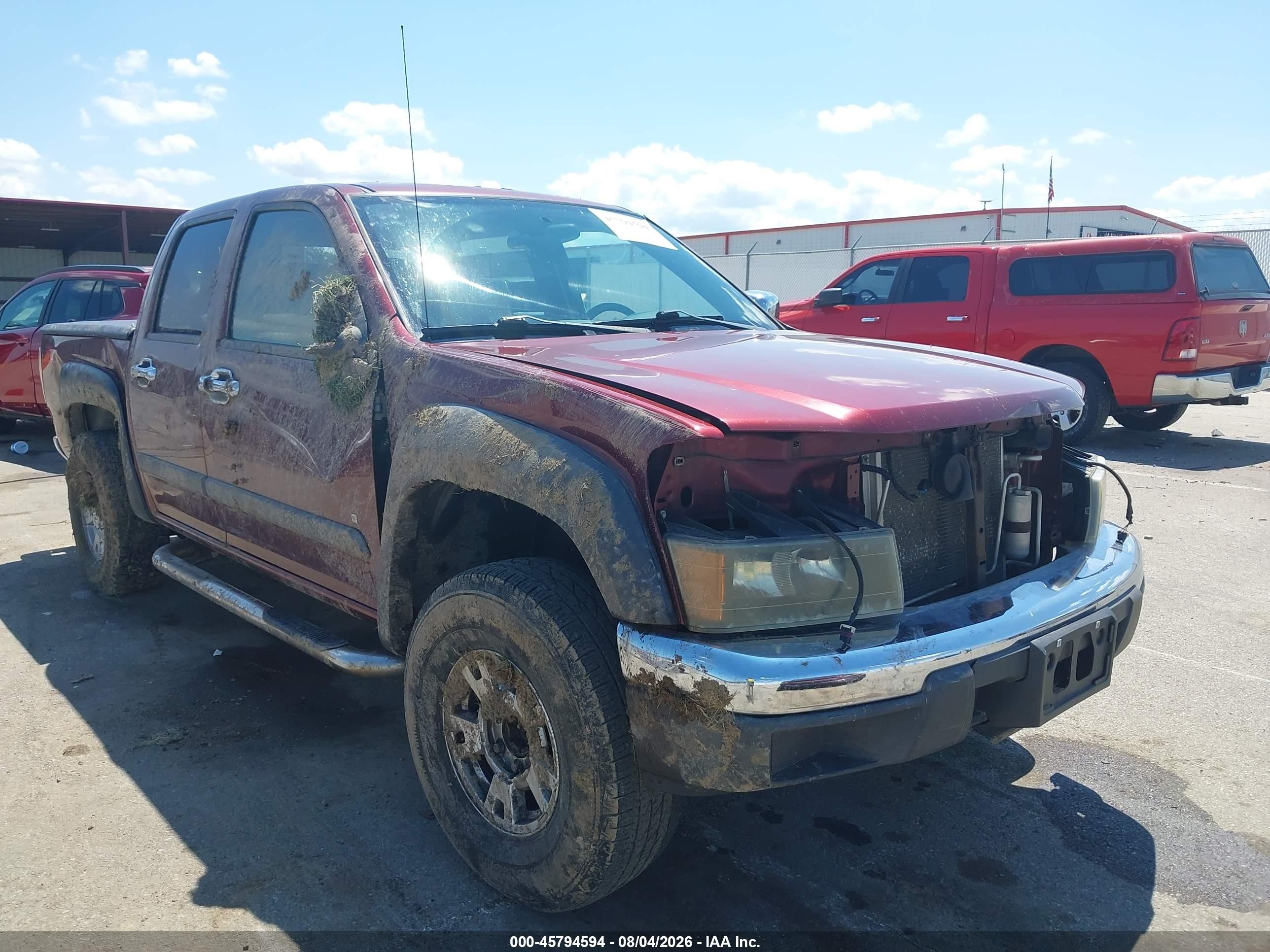 2007 Chevrolet Colorado Lt Maroon vin: 1GCDS13E578155146