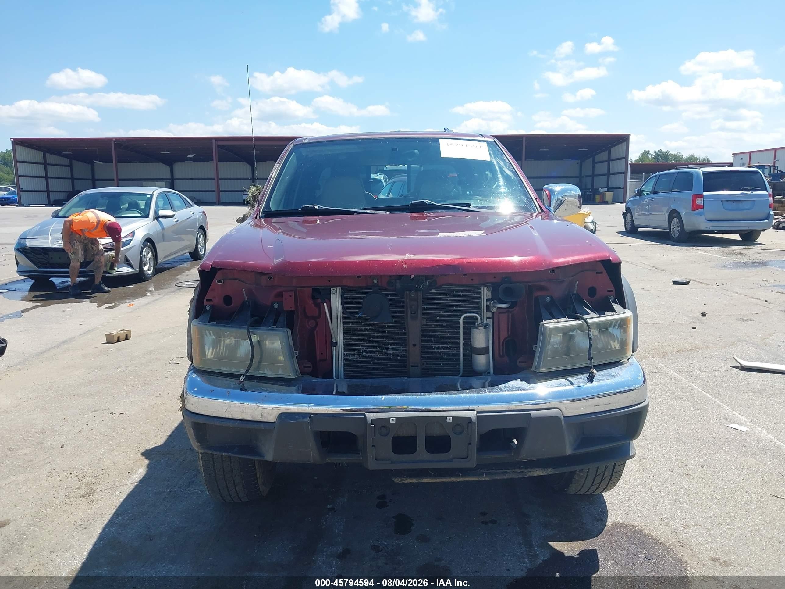 2007 Chevrolet Colorado Lt Maroon vin: 1GCDS13E578155146