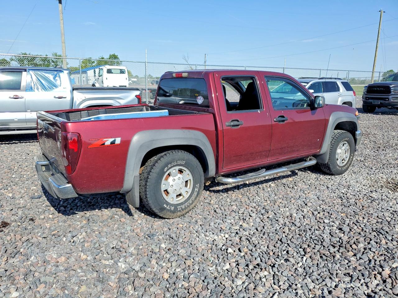 2007 Chevrolet Colorado Red vin: 1GCDS13E578236308