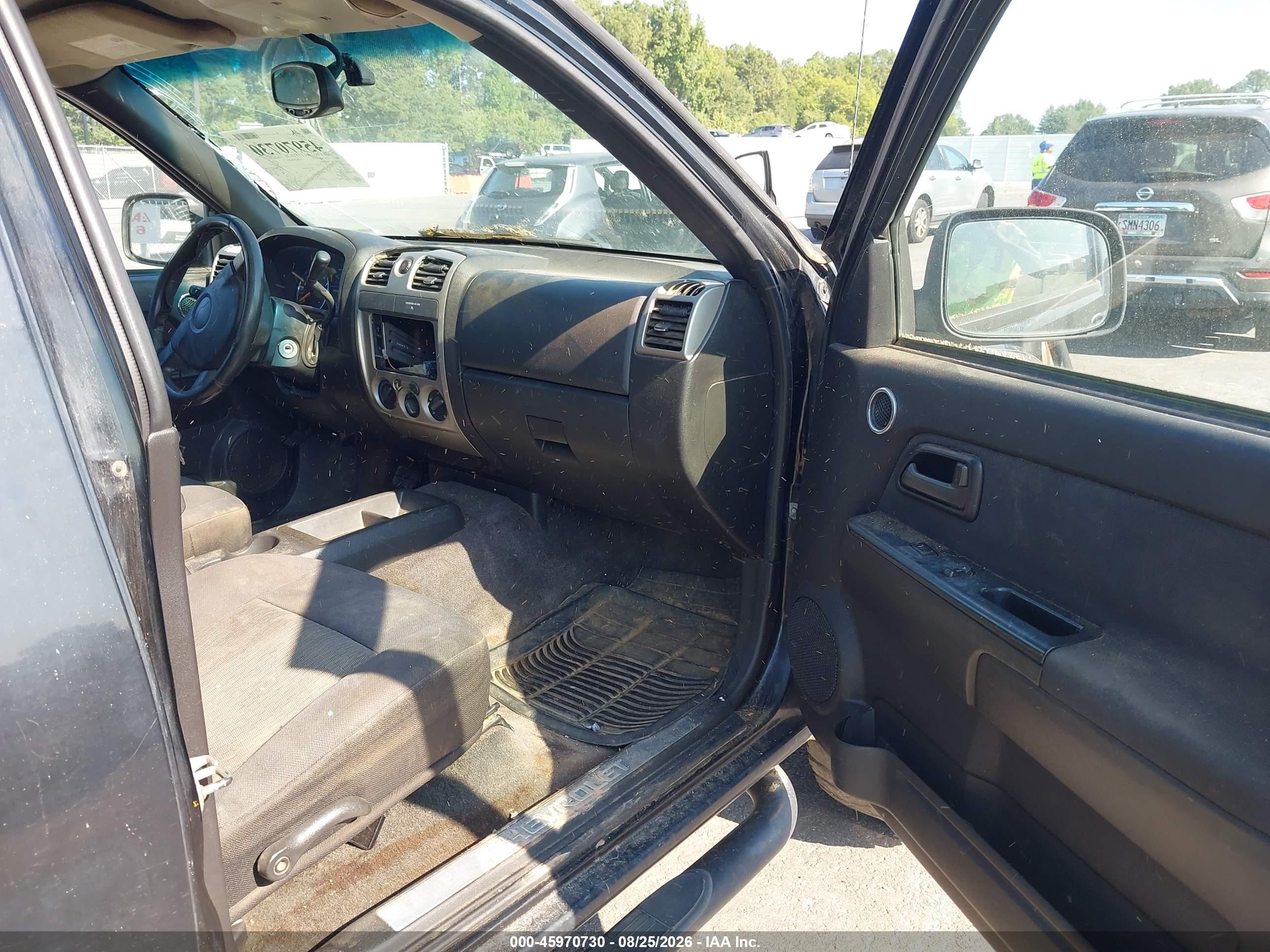 2007 Chevrolet Colorado Lt Black vin: 1GCDS13E678136847