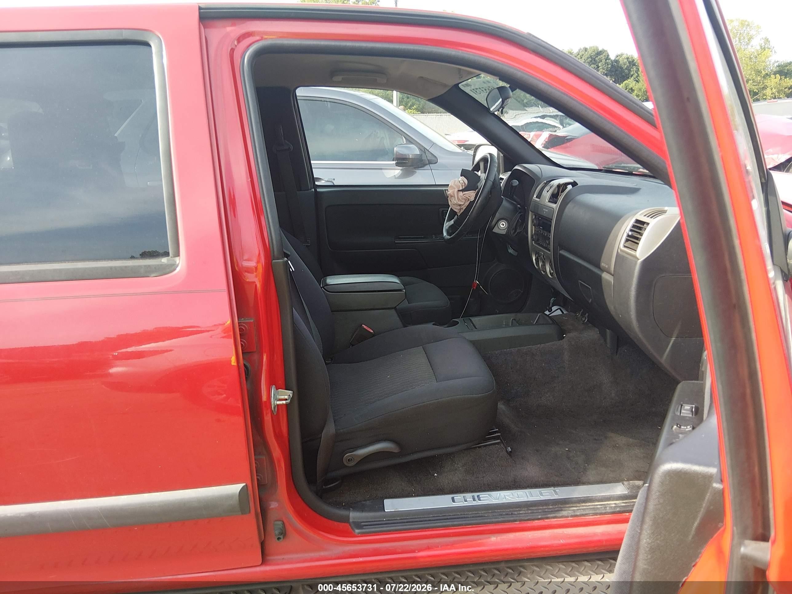 2007 Chevrolet Colorado Lt Red vin: 1GCDS13E678177740
