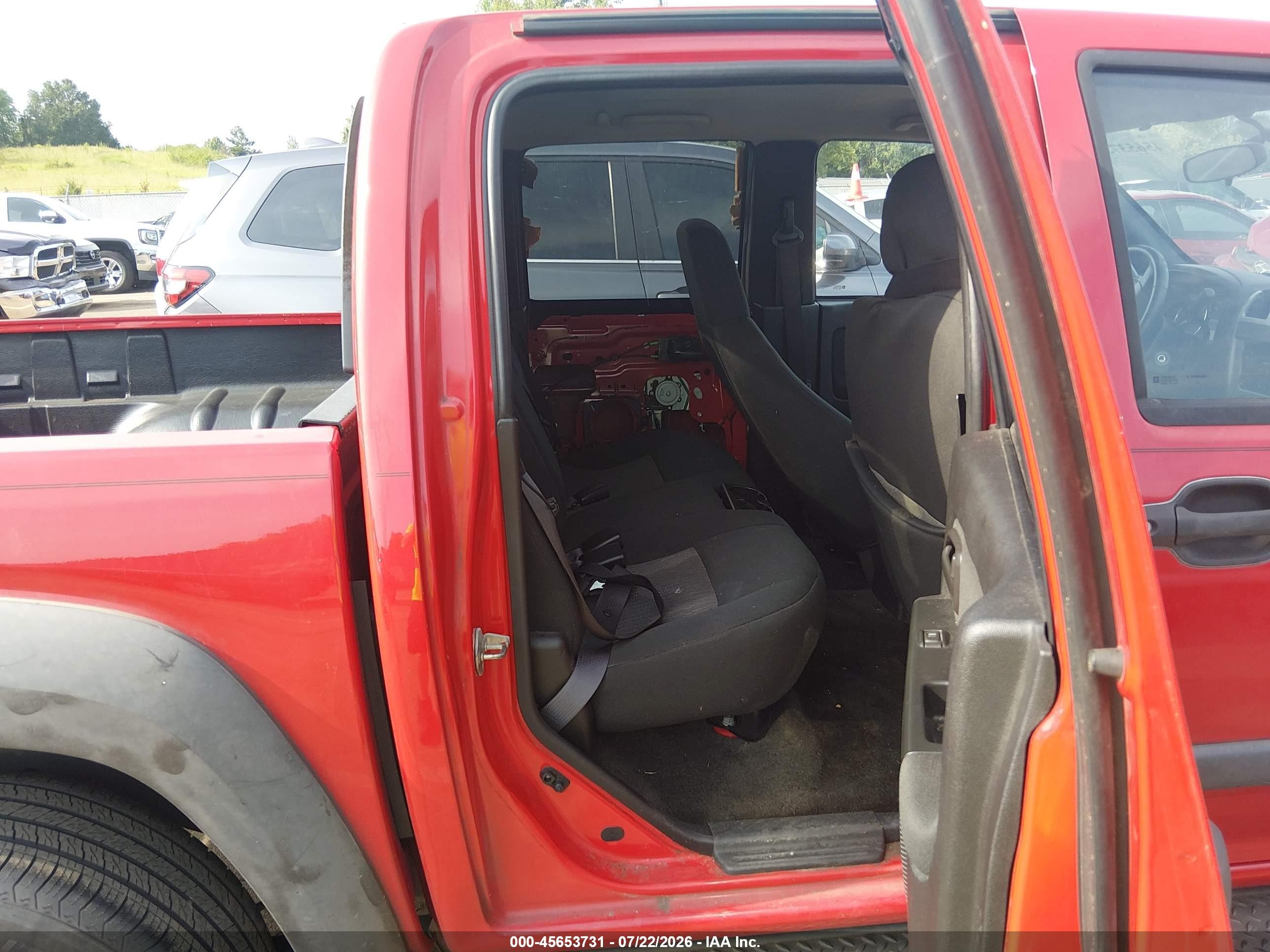 2007 Chevrolet Colorado Lt Red vin: 1GCDS13E678177740