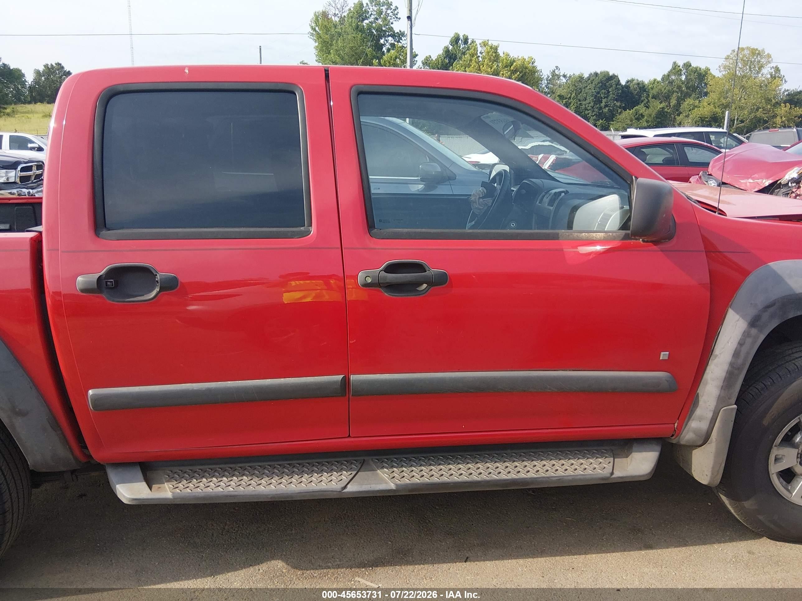 2007 Chevrolet Colorado Lt Red vin: 1GCDS13E678177740