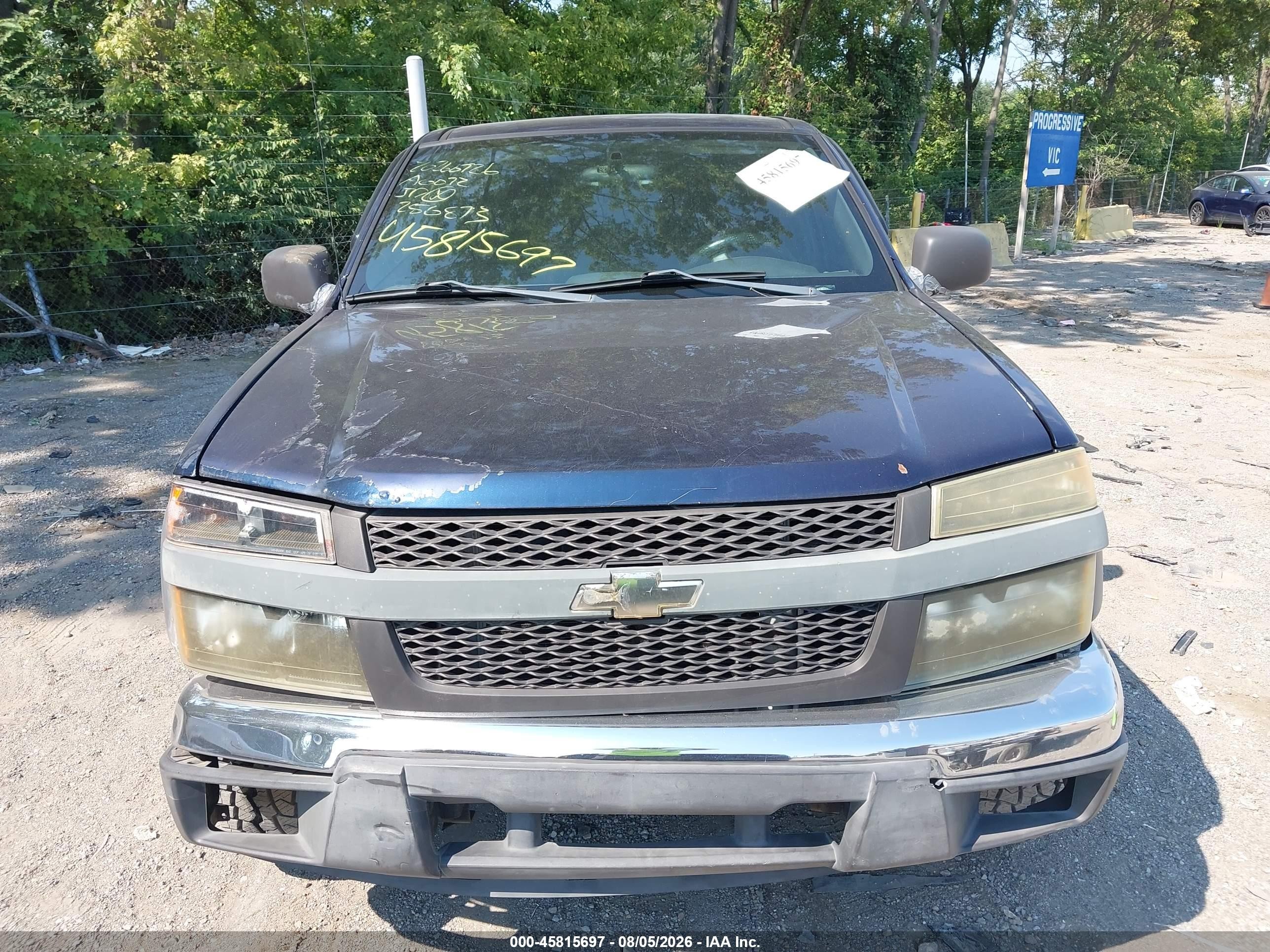 2007 Chevrolet Colorado Lt Blue vin: 1GCDS13E778250873