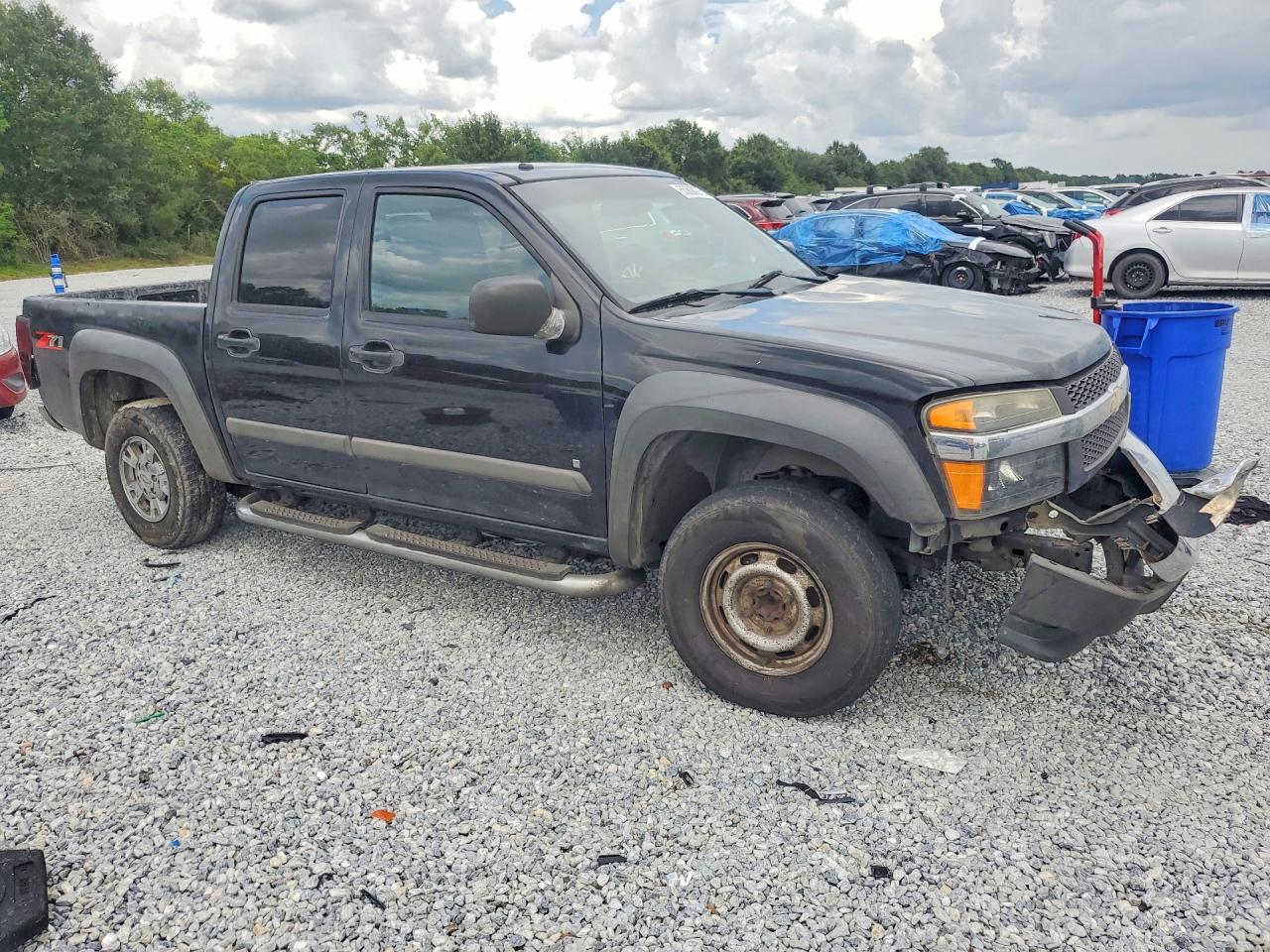 2007 Chevrolet Colorado Z71 Black vin: 1GCDS13E878212973