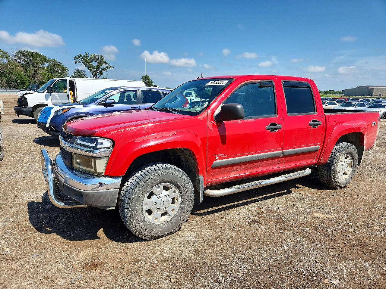 2008 Chevrolet Colorado Красный vin: 1GCDS13E888115645