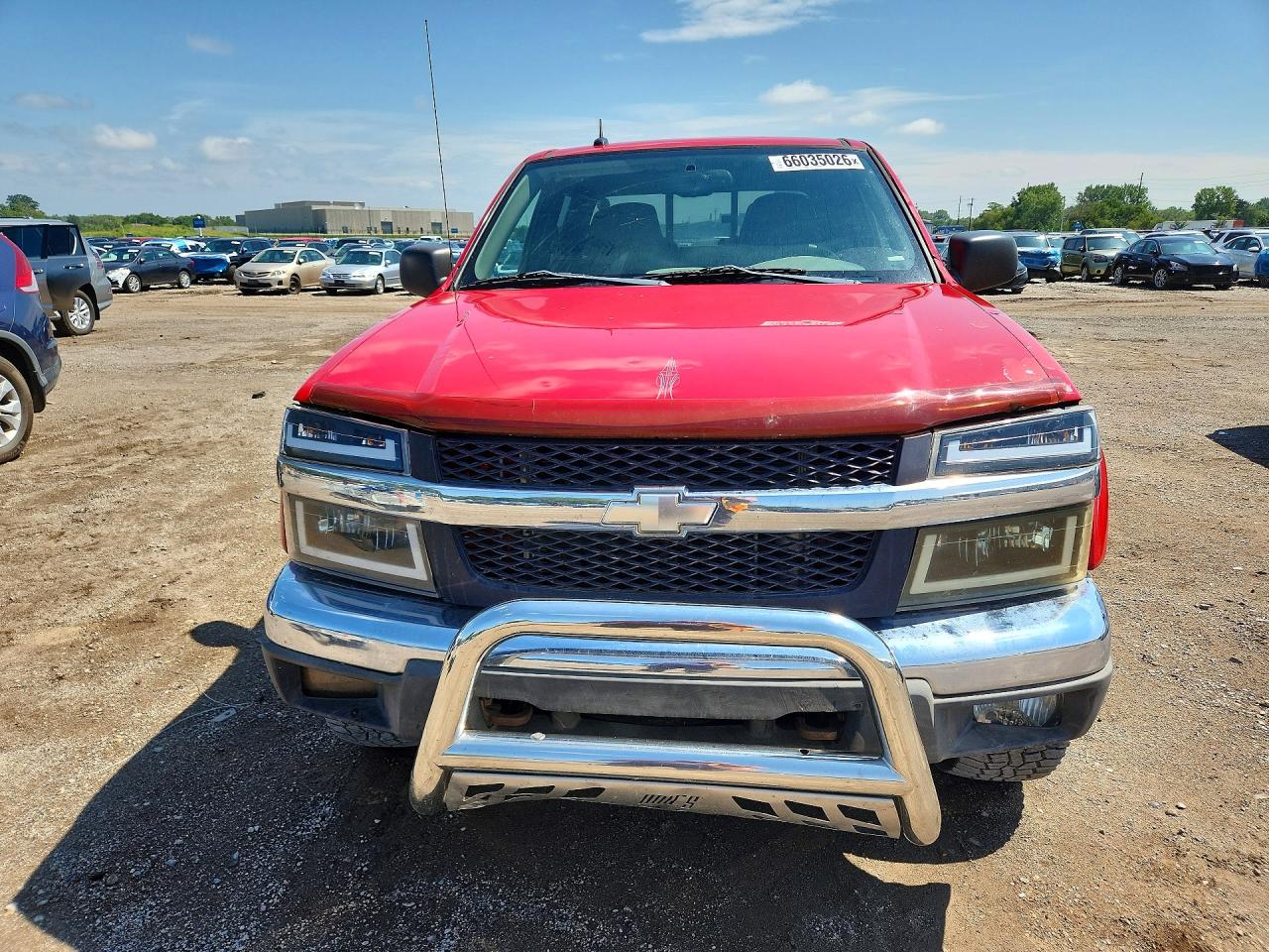 2008 Chevrolet Colorado Red vin: 1GCDS13E888115645