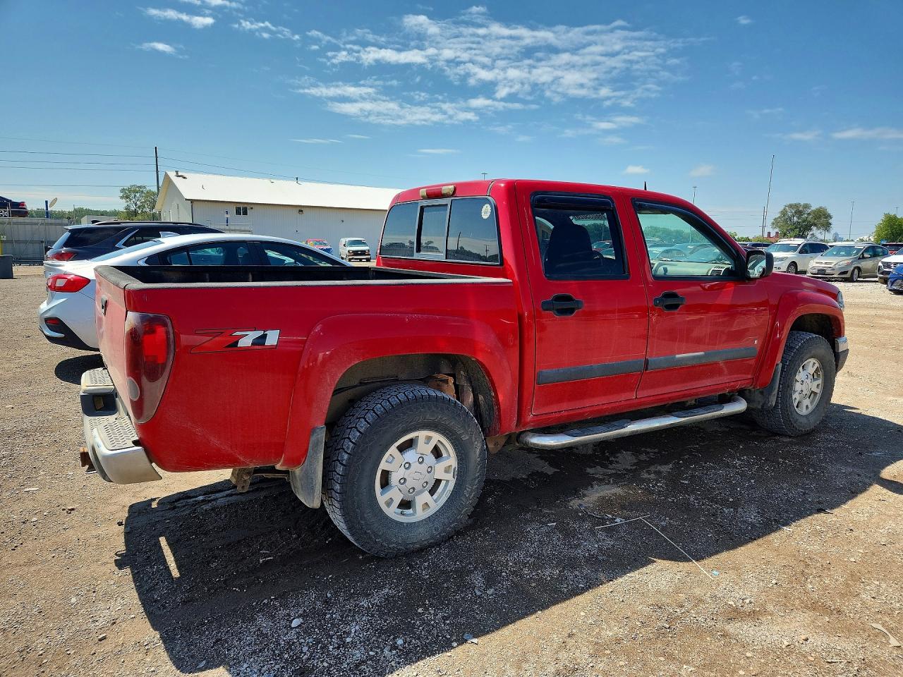 2008 Chevrolet Colorado Red vin: 1GCDS13E888115645