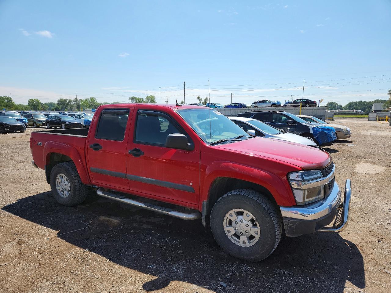 2008 Chevrolet Colorado Red vin: 1GCDS13E888115645